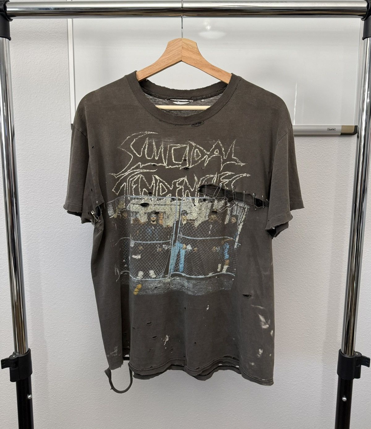 Vintage Vintage Thrashed 1996 Suicidal Tendencies Size US M / EU 48-50 / 2 - 1 Thumbnail