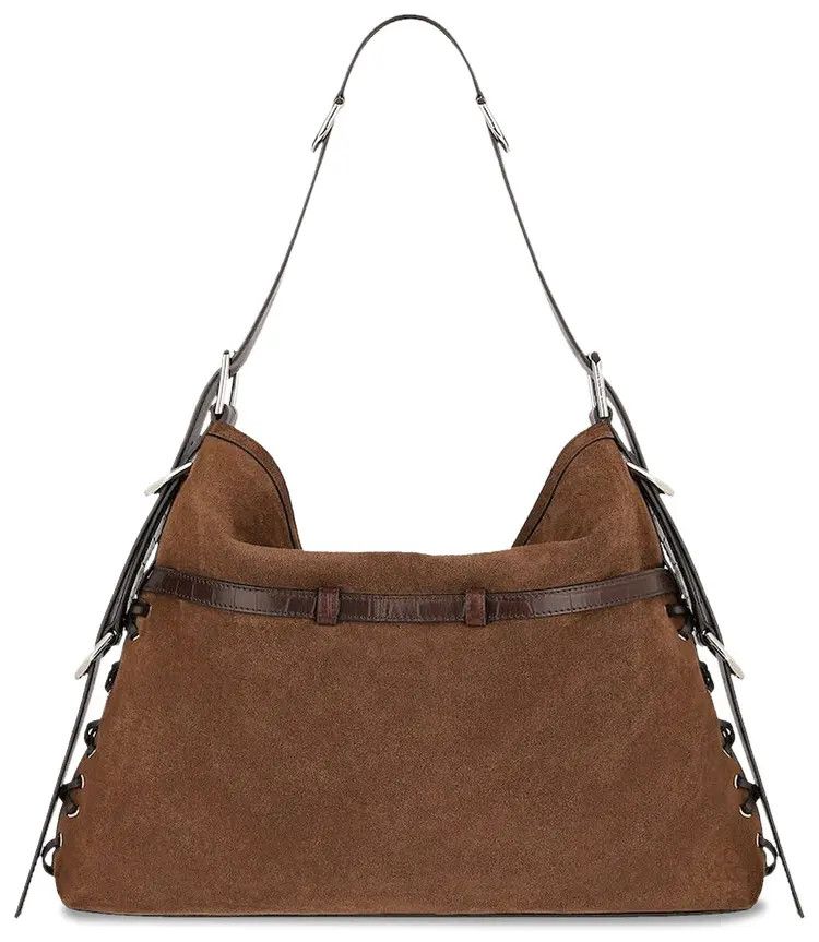 Givenchy o1srvl11e0725 Size:OS/ Medium Voyou Bag in Brown Size ONE SIZE - 2 Thumbnail
