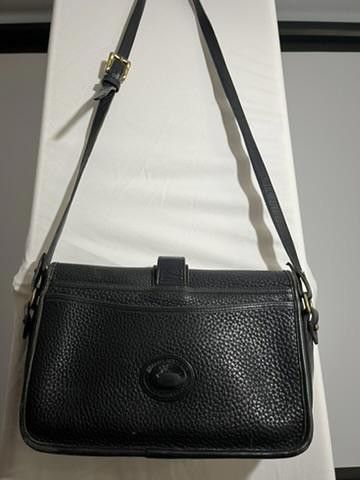 Designer Donney and Bourke - Black Leather Crossbody Bag - Vintage Size ONE SIZE - 1 Thumbnail