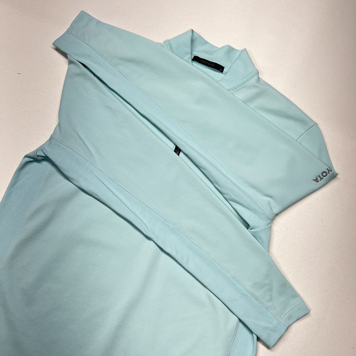Other Greyson 1/4 Zip Sweater Blue Toyota Logo Knit Active Golf Size S / US 4 / IT 40 - 9 Thumbnail
