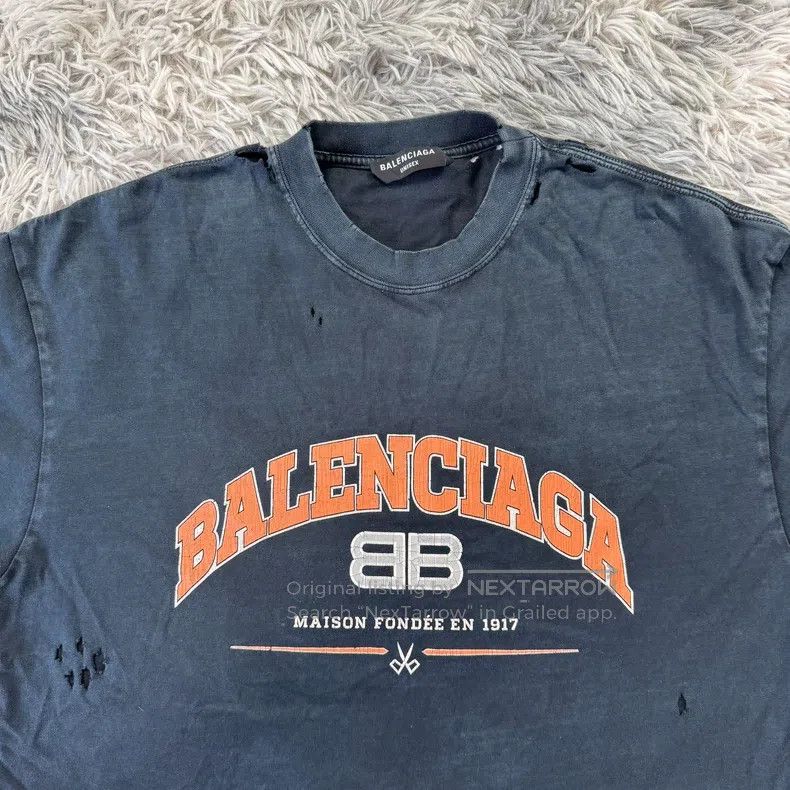 Balenciaga Balenciaga Scissor Short Sleeve Size US XS / EU 42 / 0 - 3 Thumbnail