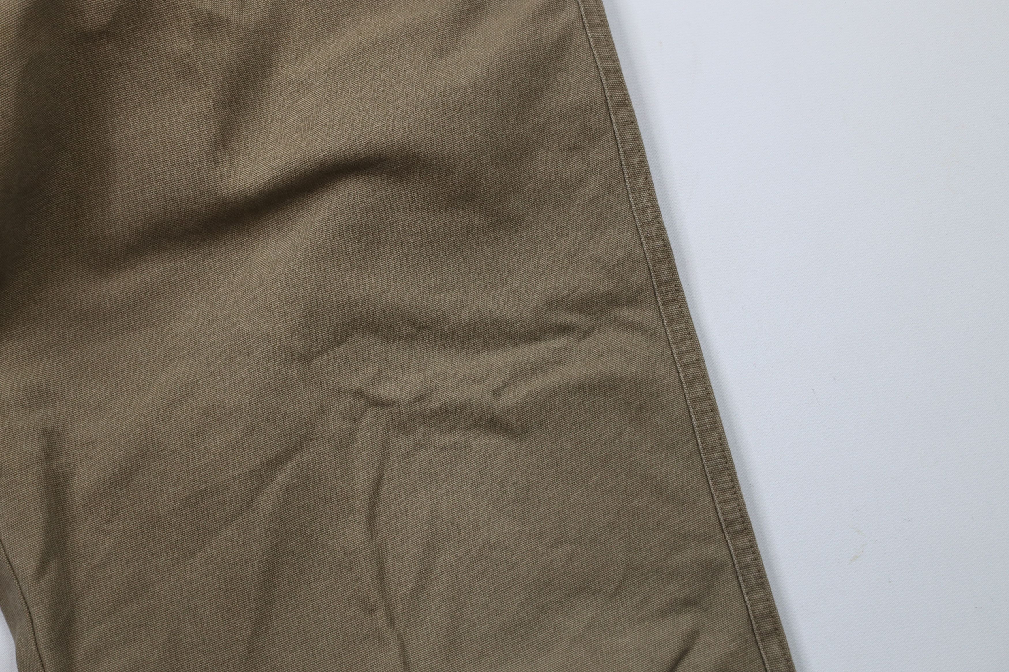 Columbia × Vintage Vintage Columbia Wide Leg Canvas Dungaree Pants Beige Size US 36 / EU 52 - 6 Thumbnail