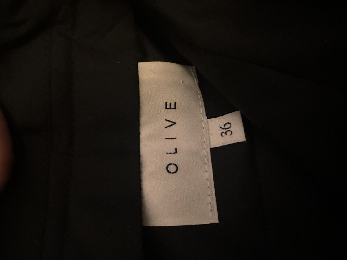 Olive Olive Wide-Cut Trousers Size US 36 / EU 52 - 4 Thumbnail