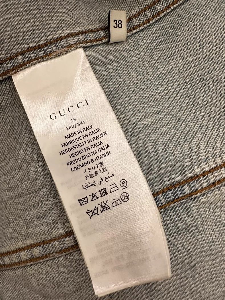 Gucci Gucci Size 38 Denim jacket size 38 2501-Nextarrow Size US S / EU 44-46 / 1 - 4 Thumbnail