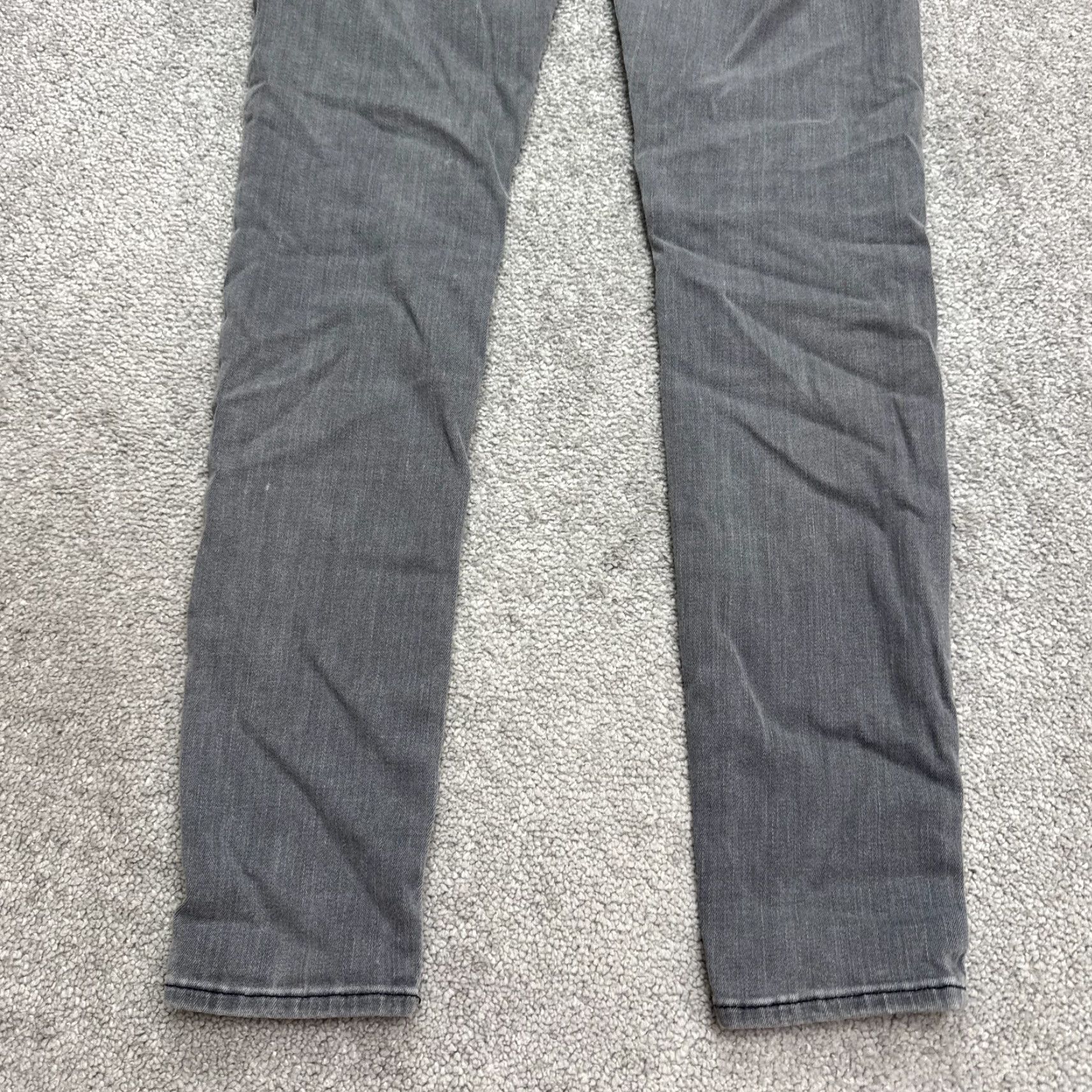 Hudson Hudson Nico Denim Jeans Womens 27 Gray Stone Wash 28x29 Mid Skinny City Streetwear Size 27" / US 4 / IT 40 - 5 Thumbnail