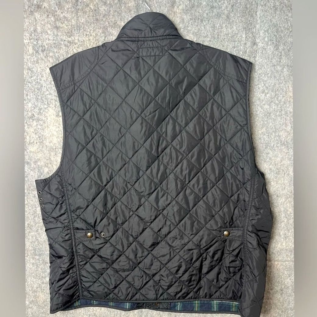 Ralph Lauren VINTAGE Ralph Lauren Vest Quilted Puffer Navy Navy Quilted Vest Mens 2XLT Big & Tall Cotton Front Pockets Button Closure Mid-Length Size US XXL / EU 58 / 5 - 6 Thumbnail