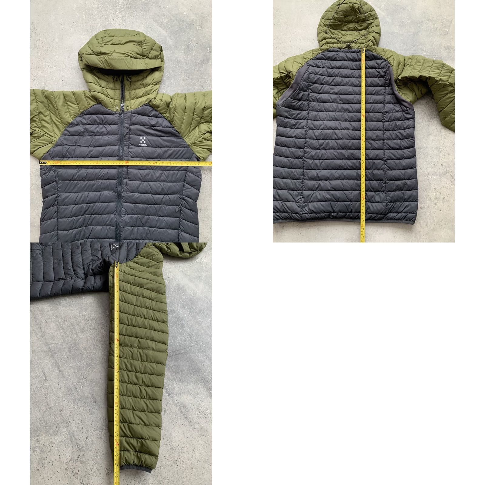 Vintage HAGLÖFS ZED MIMIC PERTEX PUFFER JACKET MEN'S SIZE L Gray Jacket Men L Haglöfs Zed Mimic Pertex Puffer Jacket Size US L / EU 52-54 / 3 - 8 Thumbnail