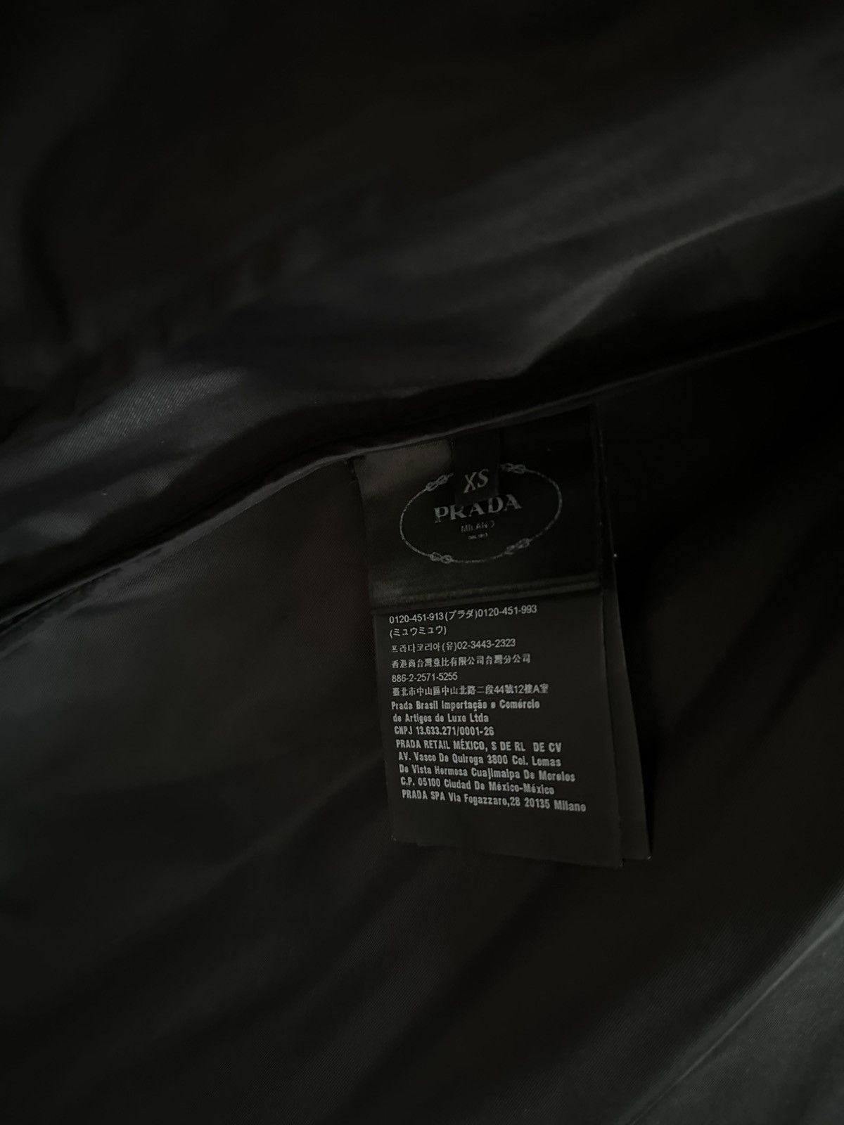 Prada Womens Prada Rain Coat Size XS / US 0-2 / IT 36-38 - 3 Thumbnail