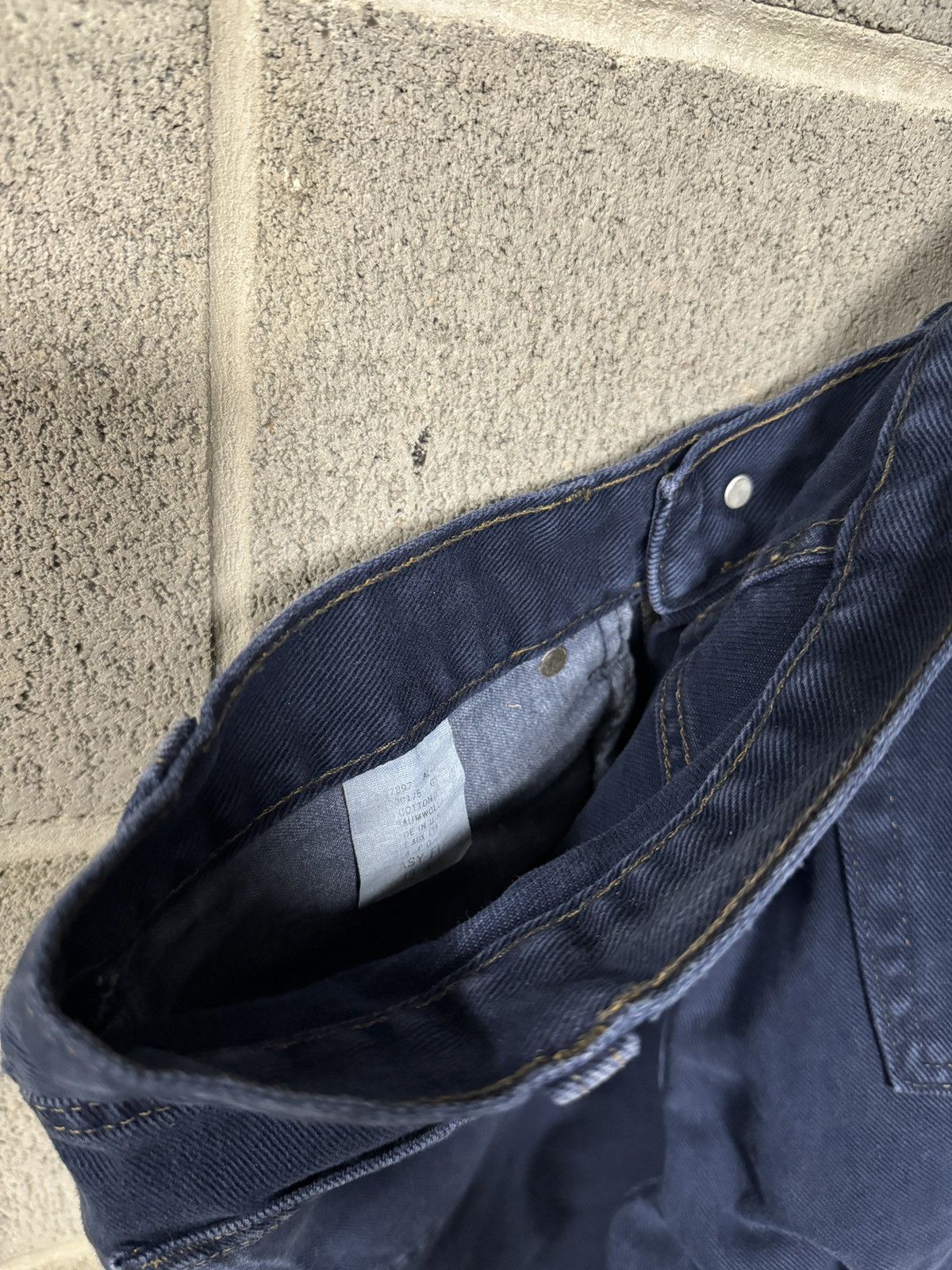 Gap × Vintage VINTAGE GAP BLUE EASY FIT STRAIGHT LEG DENIM JEANS 32 Size US 32 / EU 48 - 9 Thumbnail