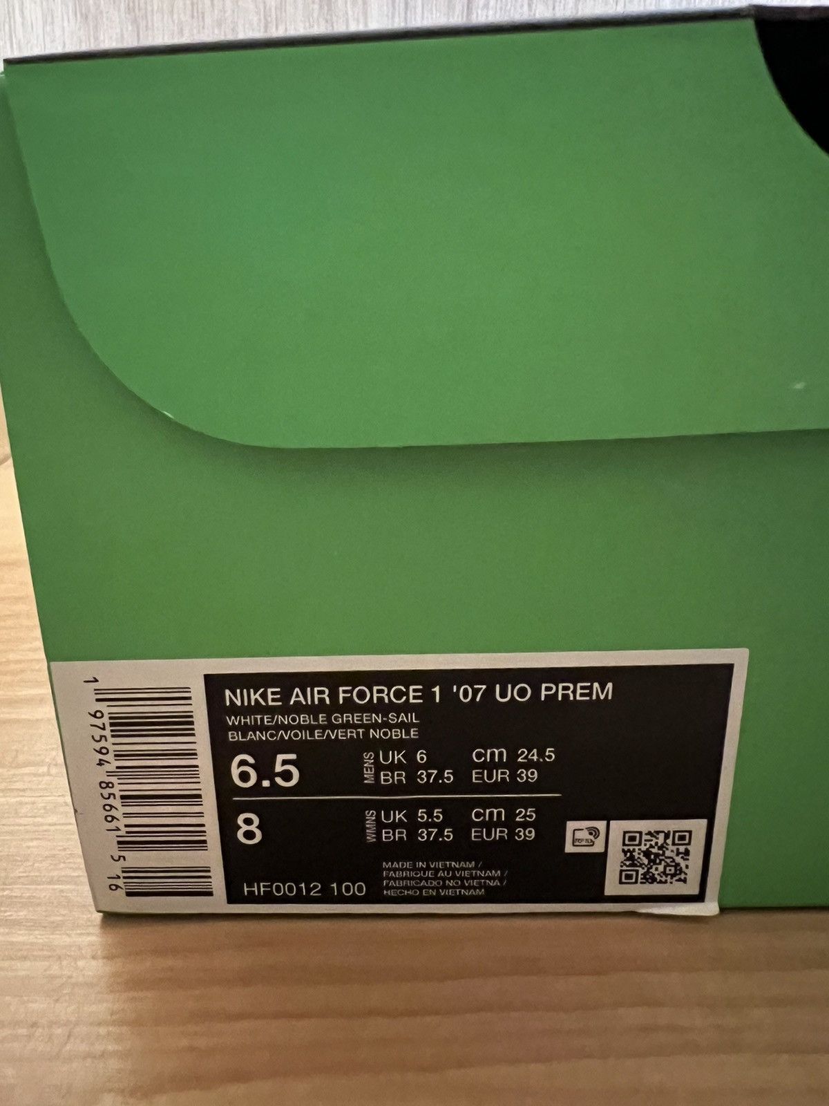 Nike Size 6.5 - AF1 Oregon PE Size US 6.5 / EU 39-40 - 11 Thumbnail