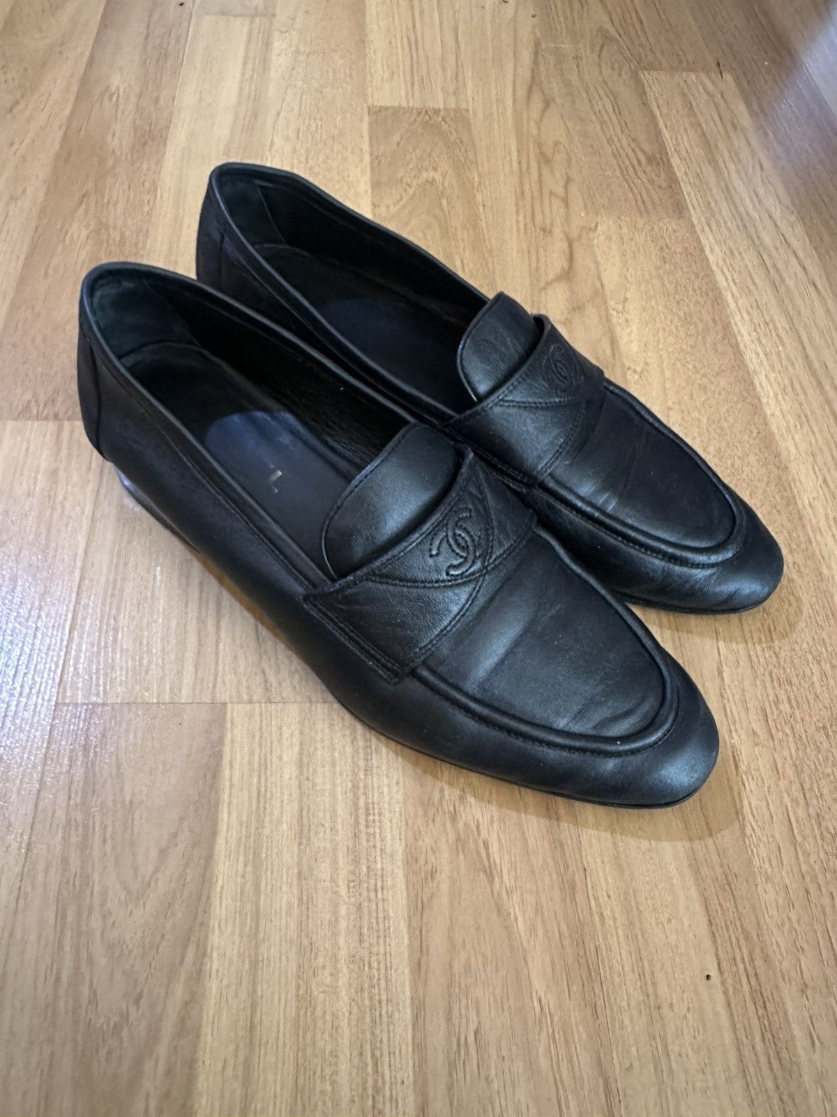 Chanel Classic Leather Loafers