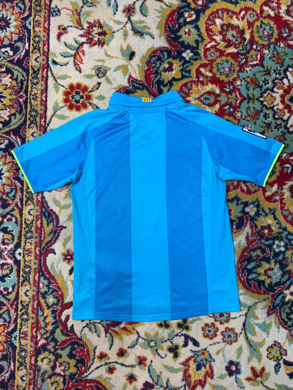 Nike Barcelona Jersey Away football shirt 2007-2008 Blue Nike Size US XS / EU 42 / 0 - 2 Thumbnail