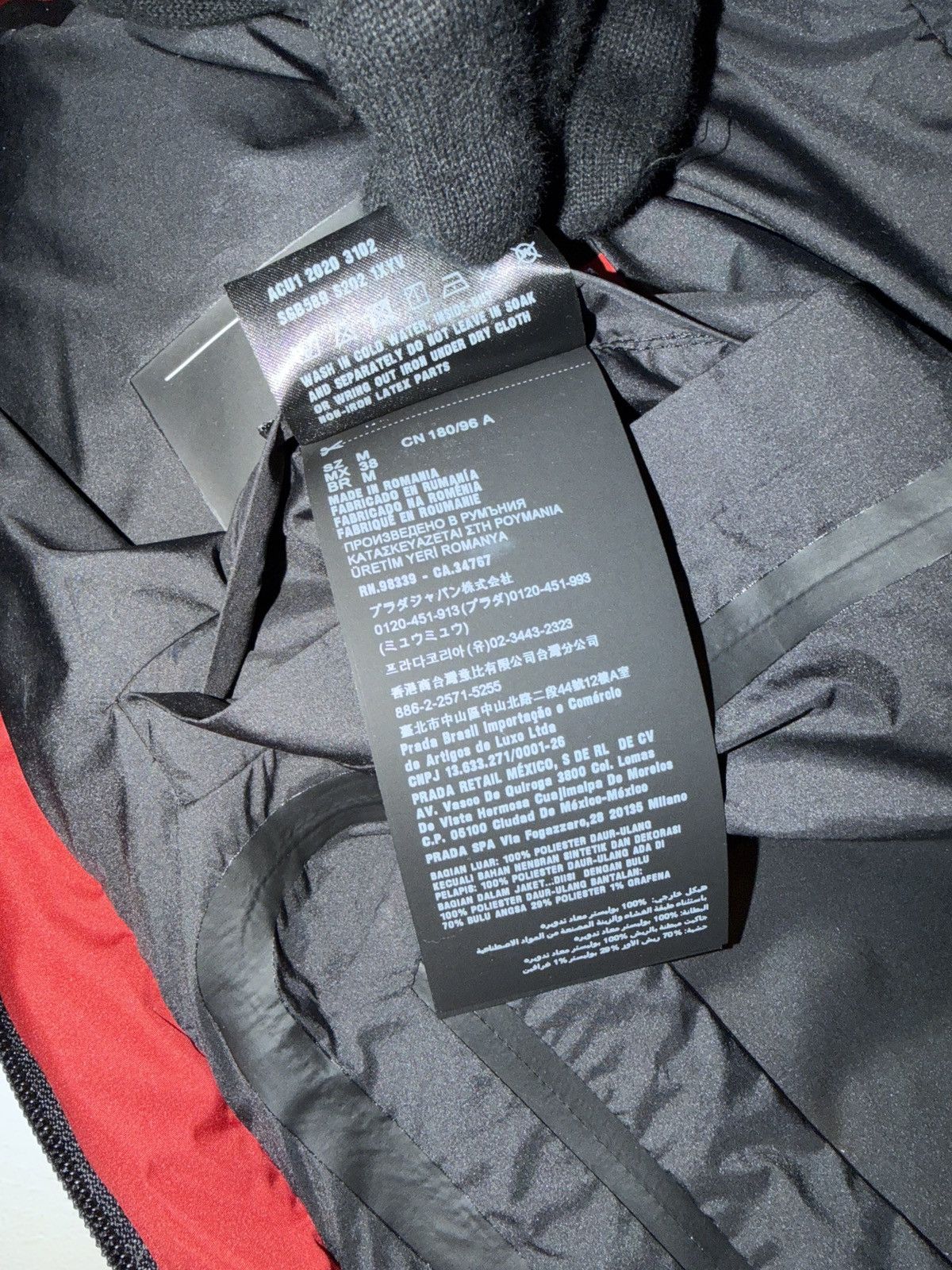 Prada Prada Linea Rossa puffer jacket Size US M / EU 48-50 / 2 - 10 Thumbnail