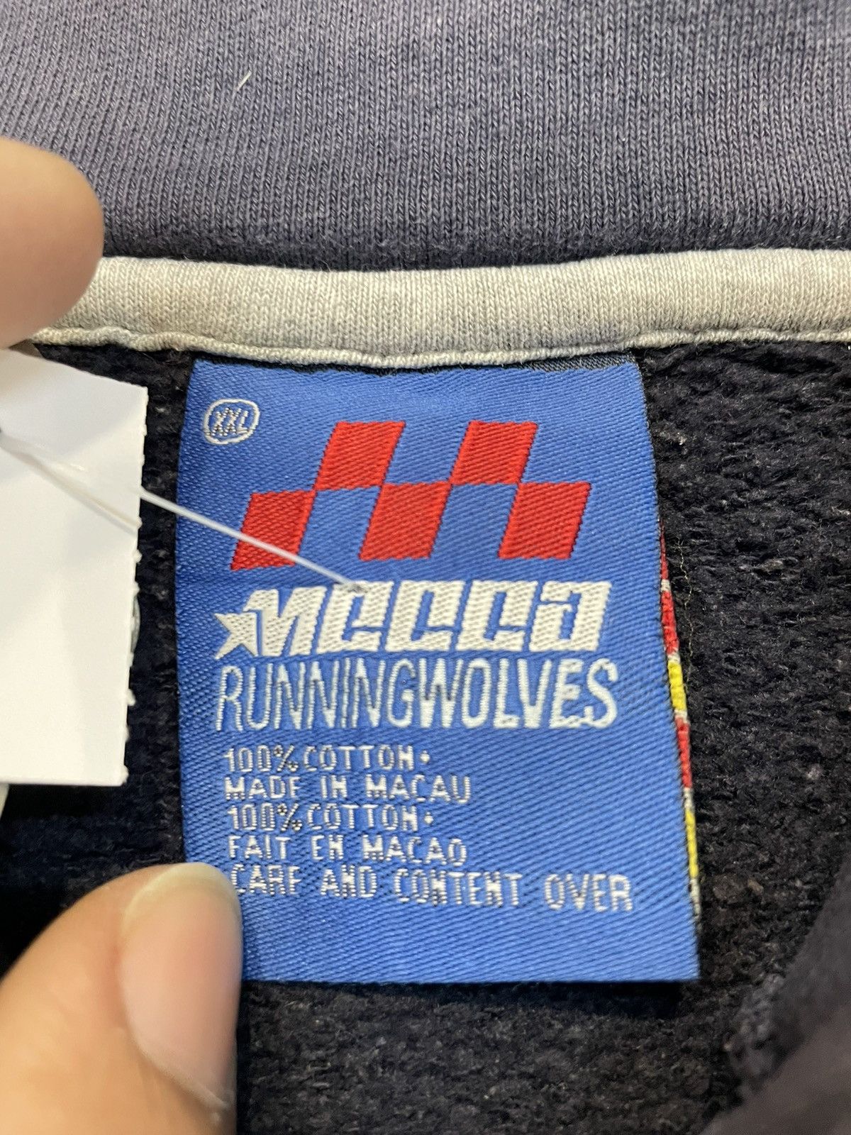 Mecca Vintage Mecca Running Hoodie Size US XXL / EU 58 / 5 - 4 Thumbnail