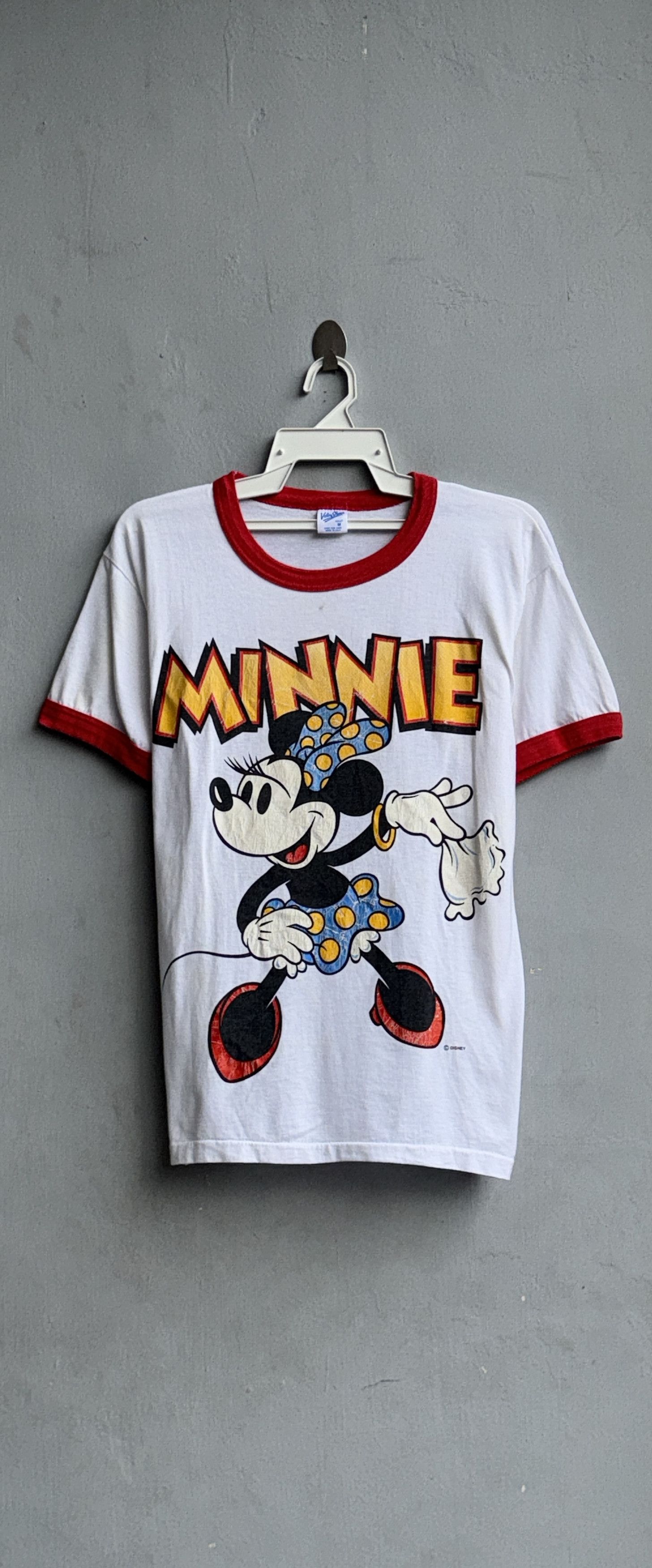 Velva Sheen Vintage Velva Sheen Disney Minnie Mouse Ringer T-Shirt Size US M / EU 48-50 / 2 - 1 Thumbnail