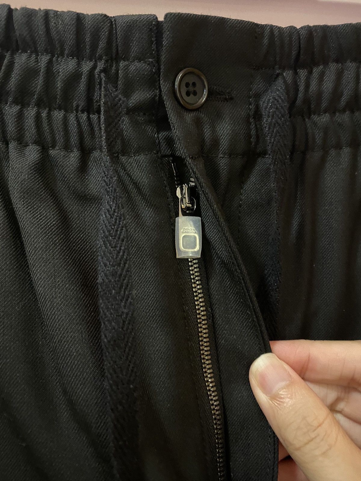 Dolce & Gabbana Dolce & Gabbana black cropped pants 44 Size US 30 / EU 46 - 5 Thumbnail
