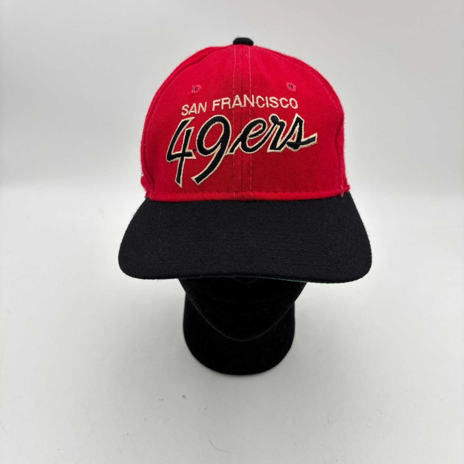NFL × Sports Specialties × Vintage VTG Sports Specialties San Francisco 49ers Script Wool Hat 7 Size ONE SIZE - 2 Thumbnail