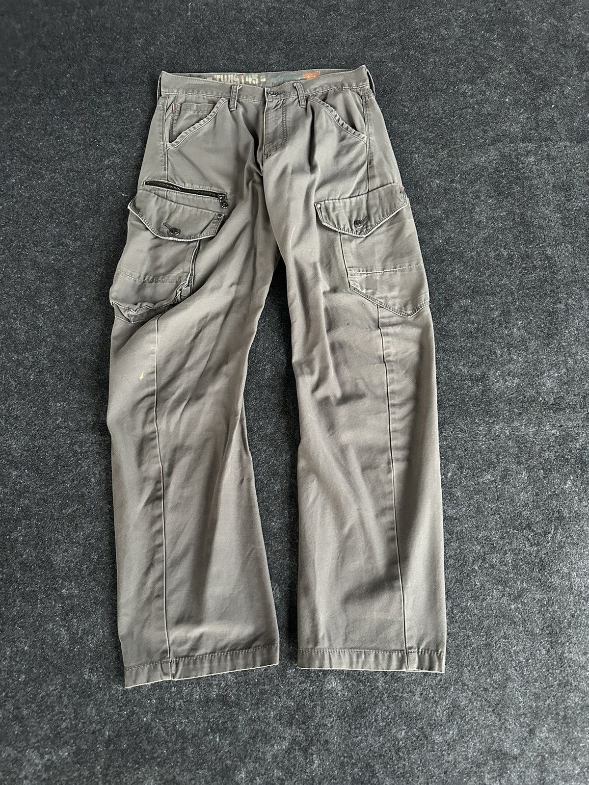 Japanese Brand × Vintage Xebec Twist45 Military Tapered Cargo Pant D309 Size US 30 / EU 46 - 2 Thumbnail