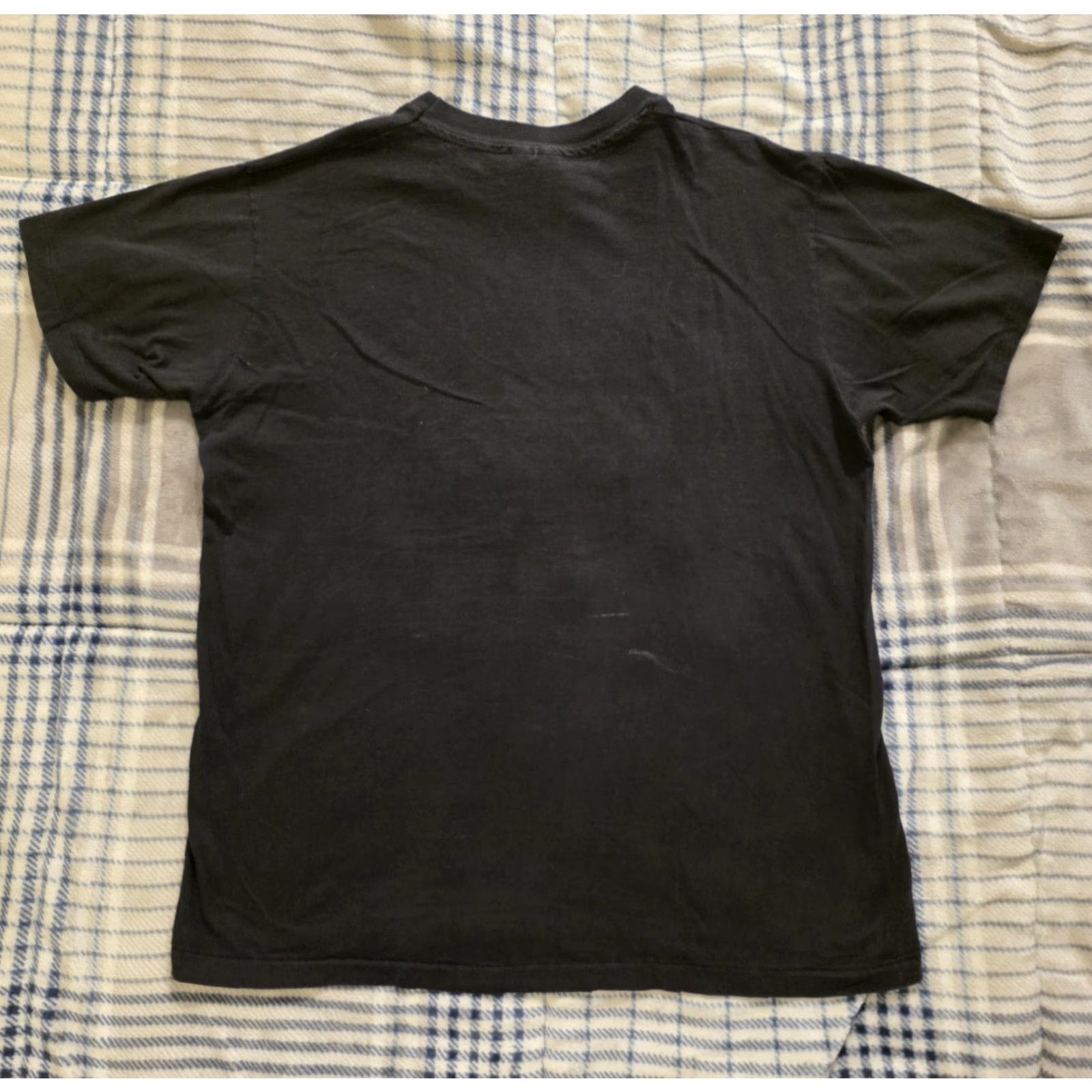 Hanes VINTAGE Crosby Stills & Nash Band T Shirt Black Mens L Short Sleeve Crew Neck Cotton Hanes 90s Music Rock Graphic Print Size US L / EU 52-54 / 3 - 4 Thumbnail