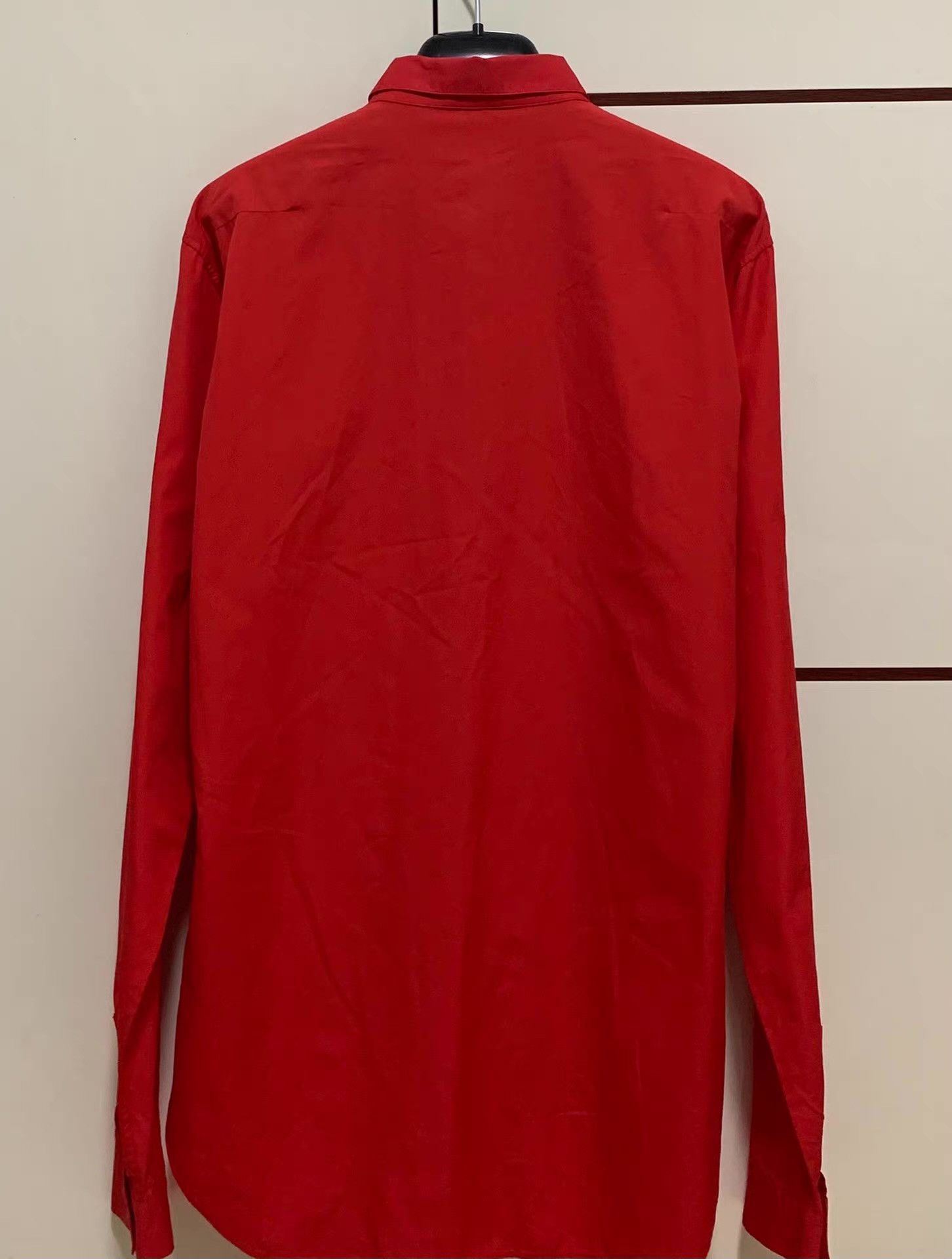 Dior Dior Homme Dior 11SS Basic Red Shirt Q12 Size US XL / EU 56 / 4 - 2 Thumbnail