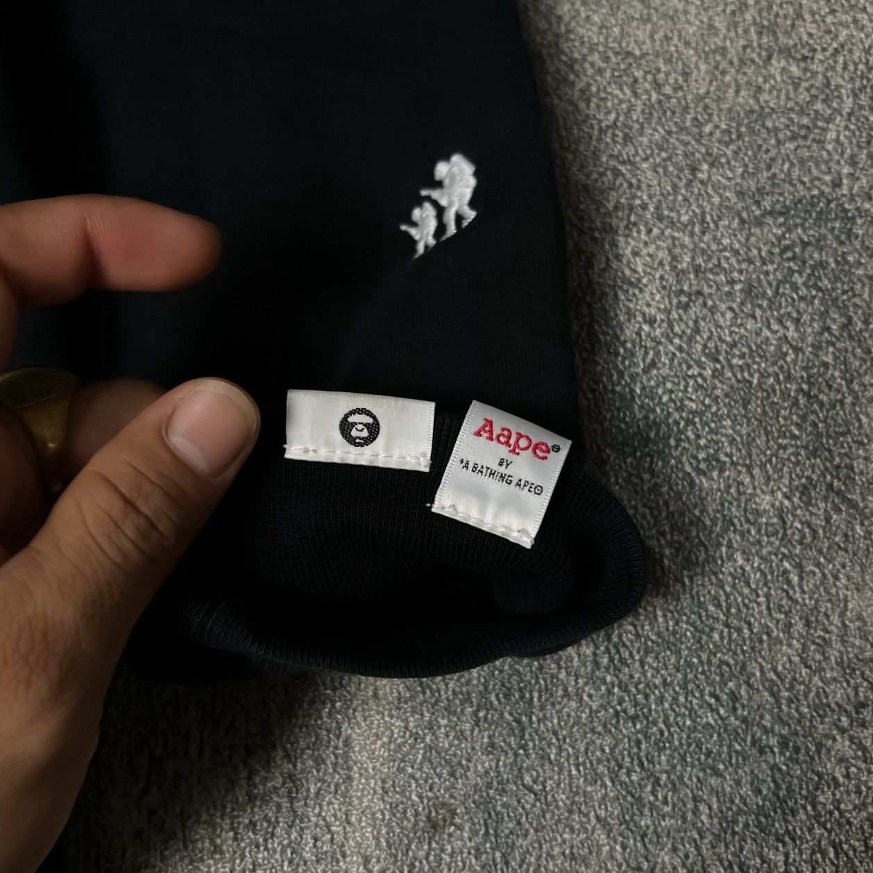 Aape Aape A Bathing Ape X One Piece Monkey D Luffy Sweatshirt Size US L / EU 52-54 / 3 - 5 Thumbnail