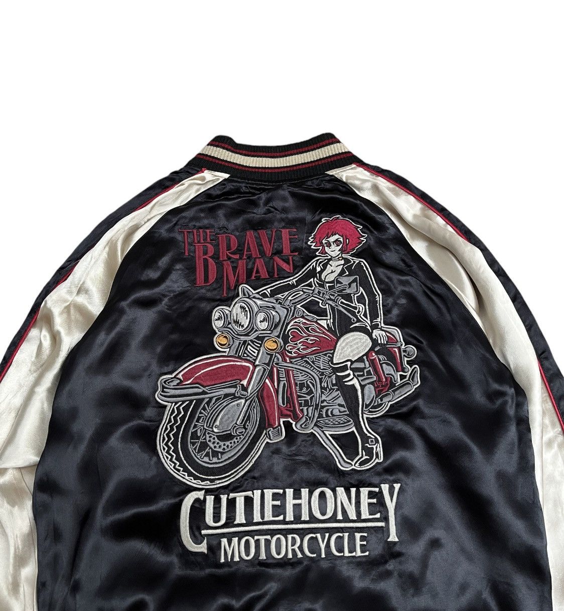 Anime Souvenir Jacket Sukajan The Brave Man x Cutie Honey Vi Size US M / EU 48-50 / 2 - 4 Thumbnail