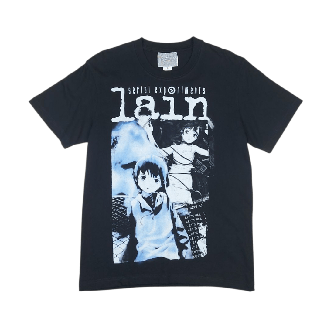 serial experiments lain vintage shirt Serial Experiments Lain