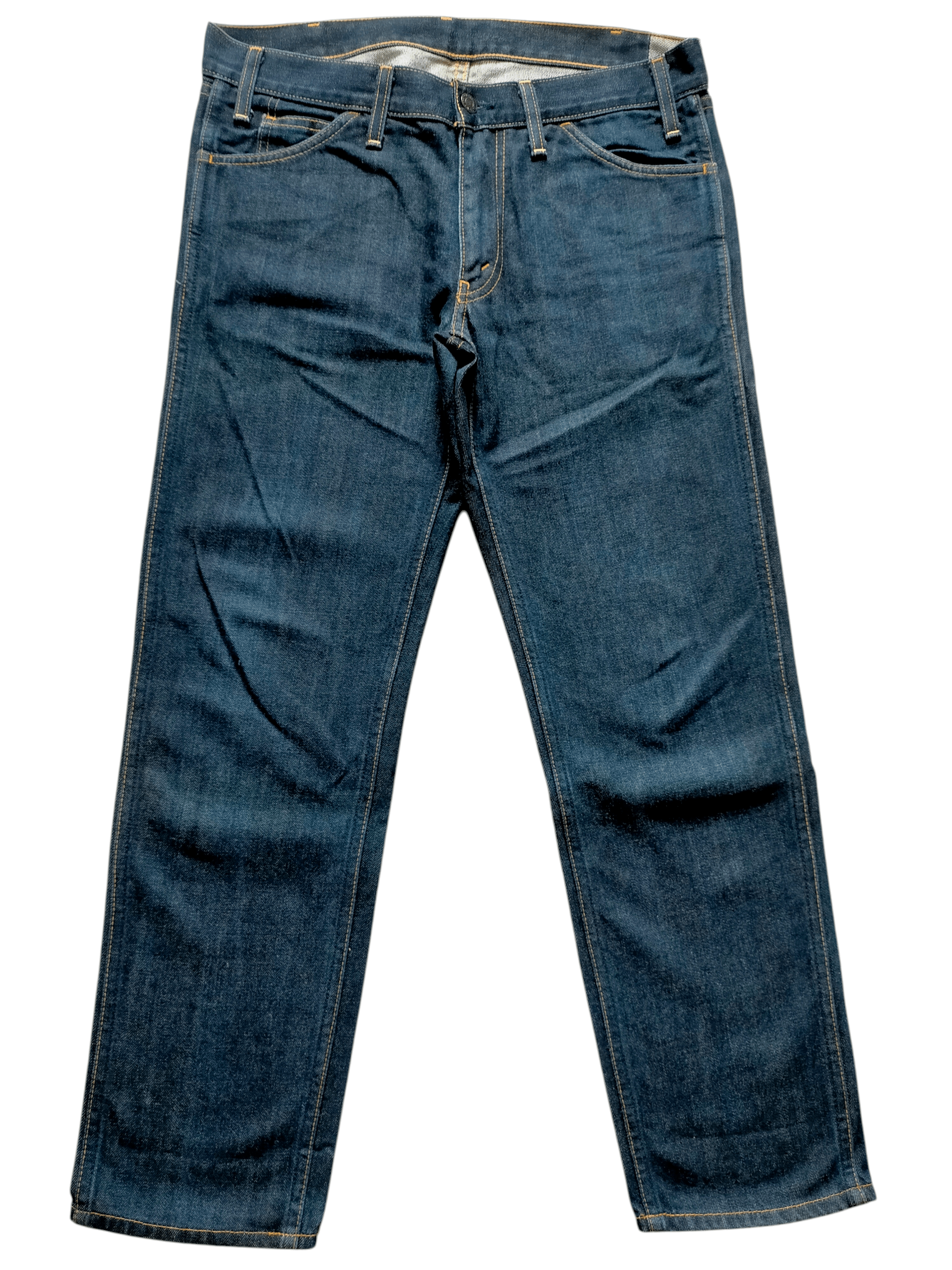 Levi's Vintage Levis 606 Big E Punk Ramones Style Jeans Size US 32 / EU 48 - 2 Thumbnail