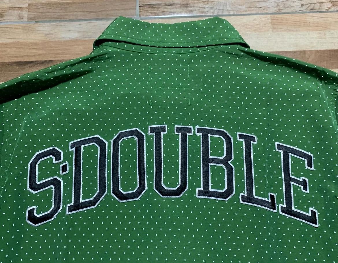 S/DOUBLE 2000s Shawm Stussy S Double Embroidery Polka Coach Jacket Size US M / EU 48-50 / 2 - 3 Thumbnail