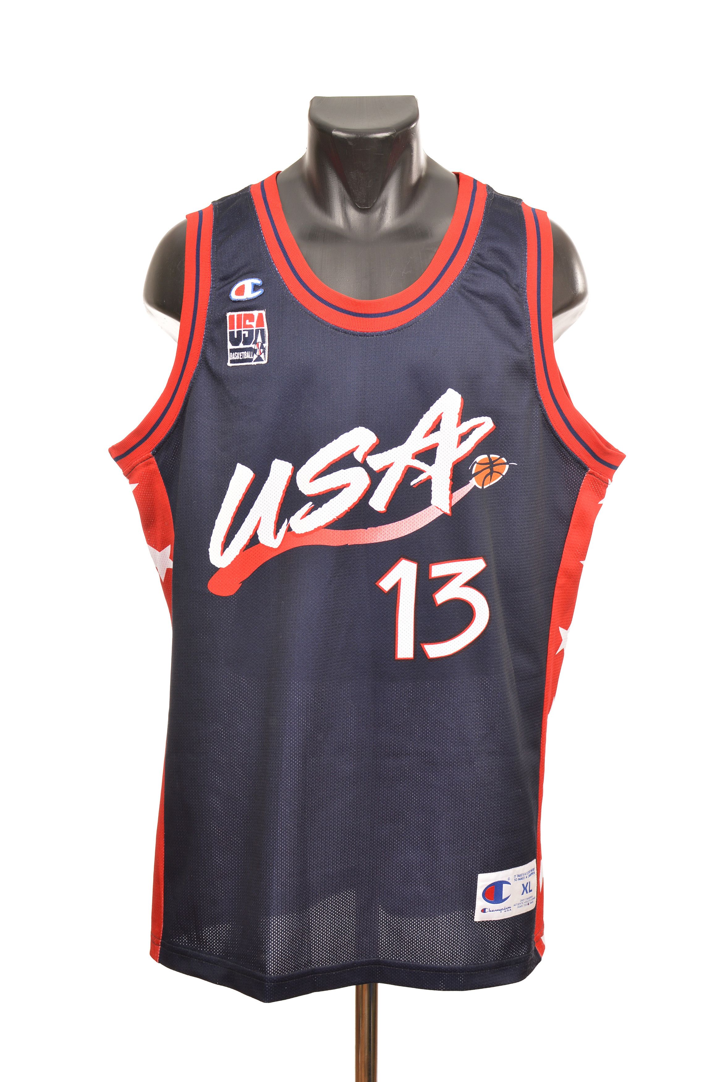 Champion Champion USA Olympics Vintage Basketball Jersey #13 O'Neal Size US XL / EU 56 / 4 - 1 Thumbnail