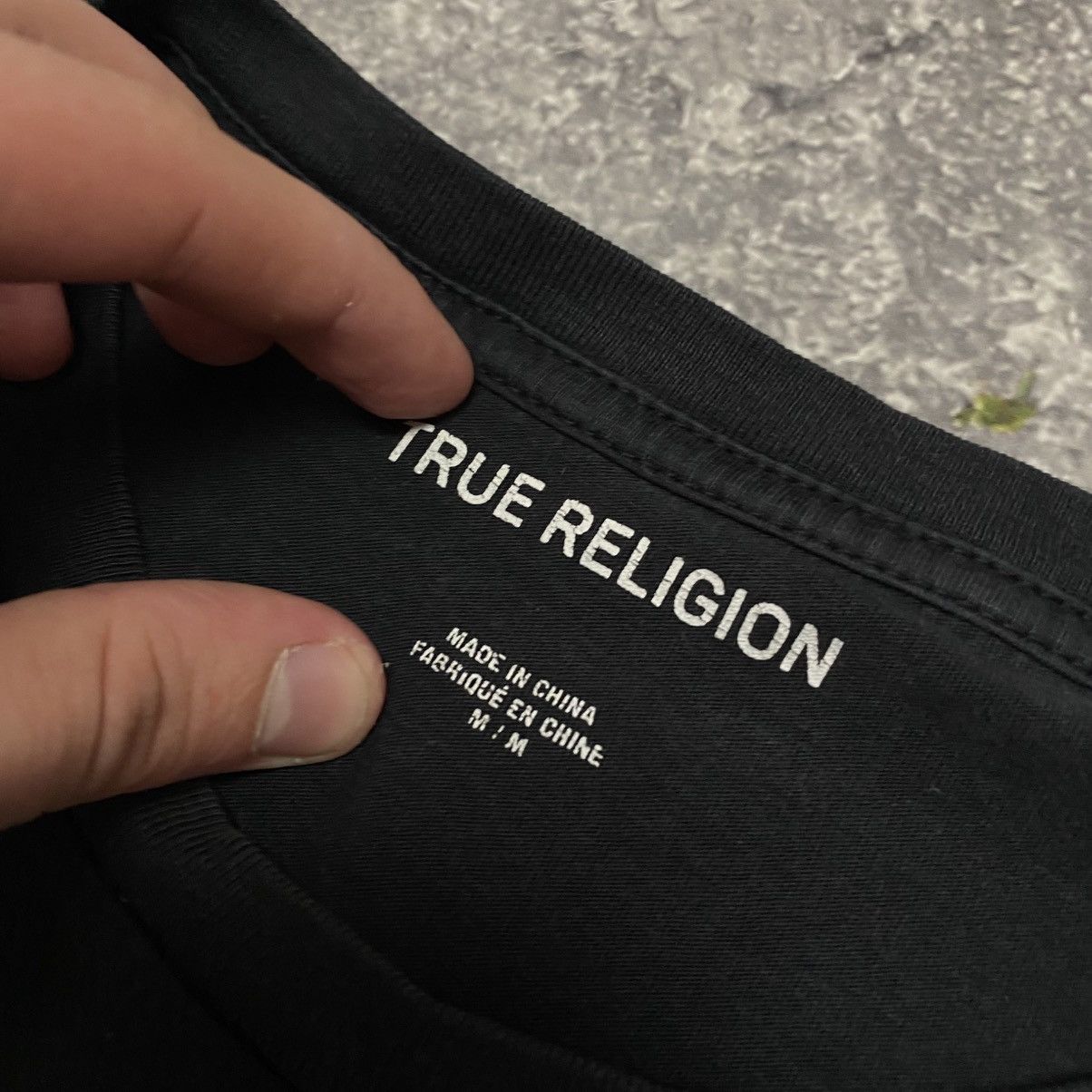 True Religion Mens True Religion Big Logo y2k opium tee Size US M / EU 48-50 / 2 - 5 Thumbnail