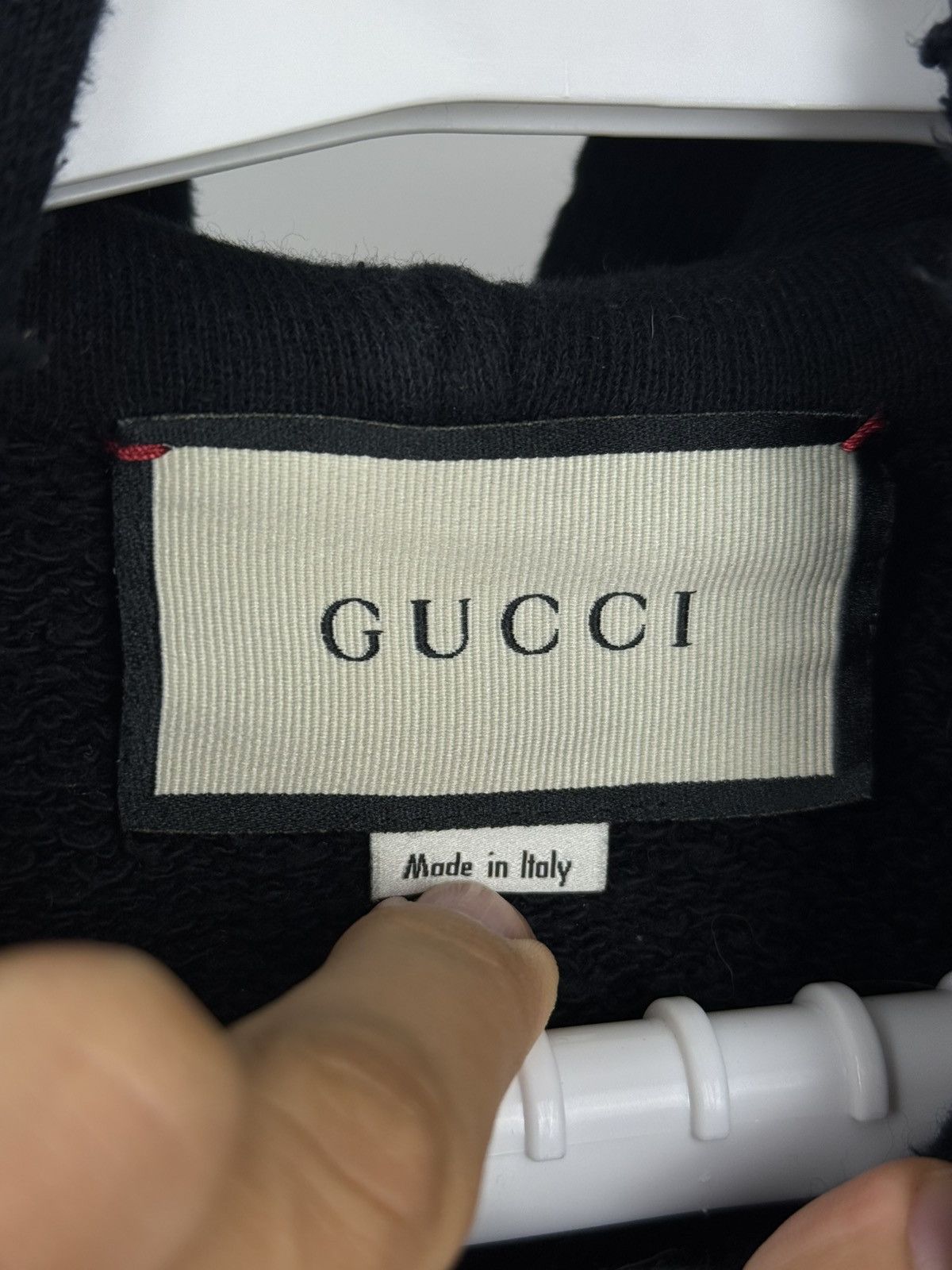 Gucci Gucci Vintage Logo Hoodie Black Size US S / EU 44-46 / 1 - 5 Thumbnail