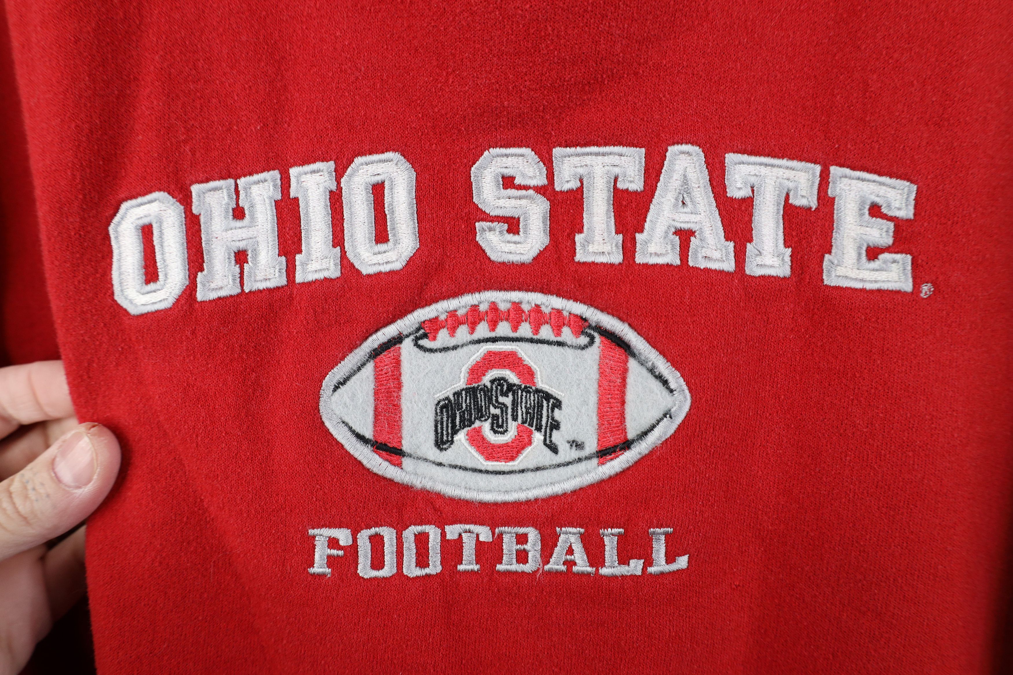 Vintage Vintage 90s Ohio State University Crewneck Sweatshirt Size US XL / EU 56 / 4 - 4 Thumbnail