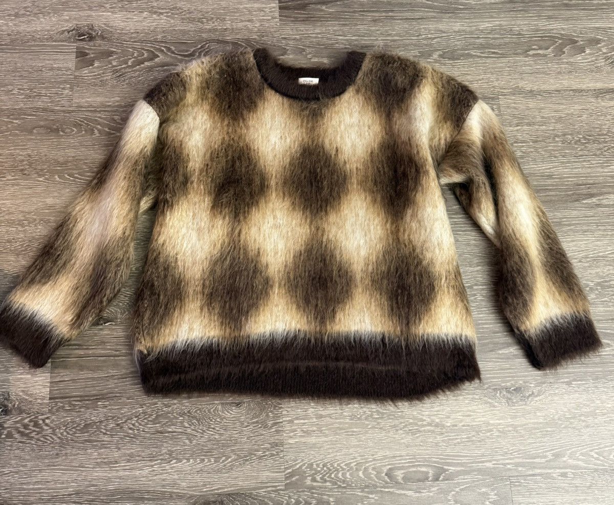 Celine Celine FW24 mohair heavy knit sweater Size US L / EU 52-54 / 3 - 1 Thumbnail