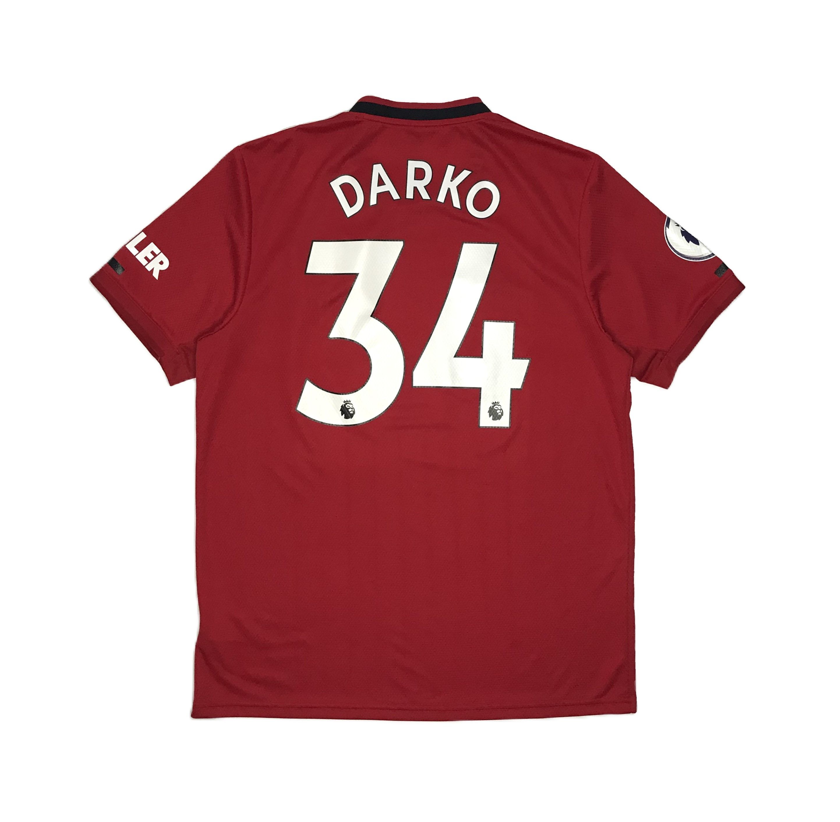 Adidas Manchester United 2019-20 Adidas Home Shirt Custom #34 Darko Size US L / EU 52-54 / 3 - 2 Thumbnail