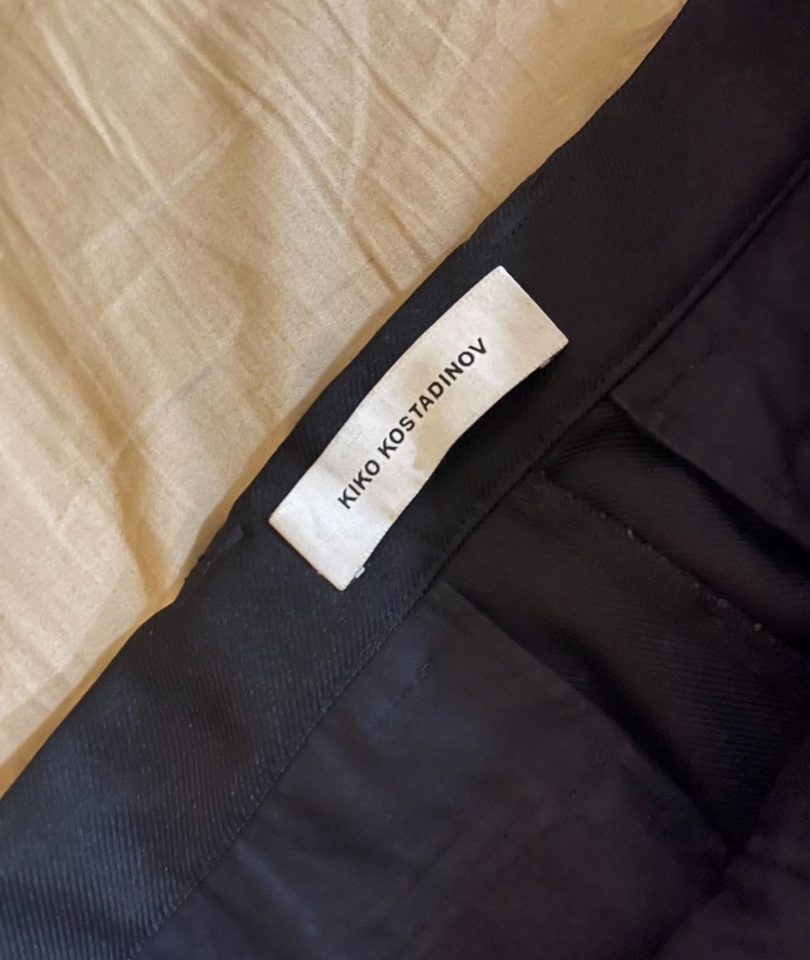 Kiko Kostadinov Kiko Kostadinov Black Kafka Trousers Size US 28 / EU 44 - 7 Thumbnail