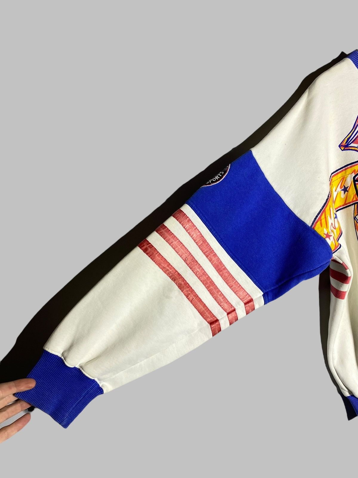 Starter × Vintage Vintage 80s 90s Starter All American Oversized Sweatshirt Size US XL / EU 56 / 4 - 19 Thumbnail