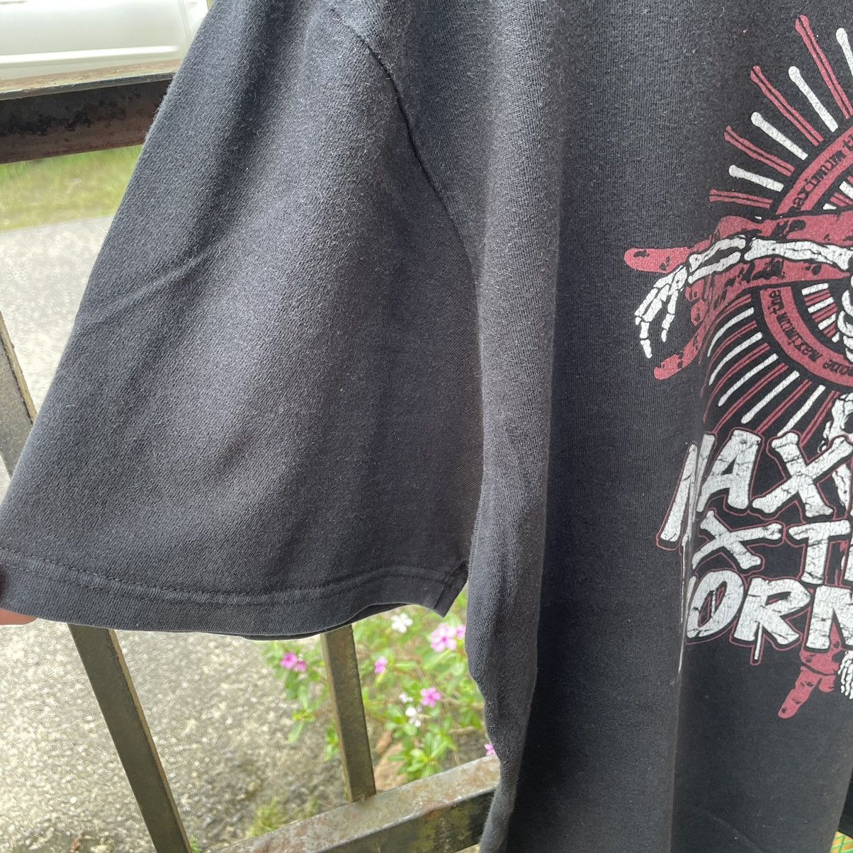 Band Tees × Vintage 🔥🇯🇵Maximum The Hormone Hardcore Punk Rock Band Cross Tee Size US XL / EU 56 / 4 - 6 Thumbnail