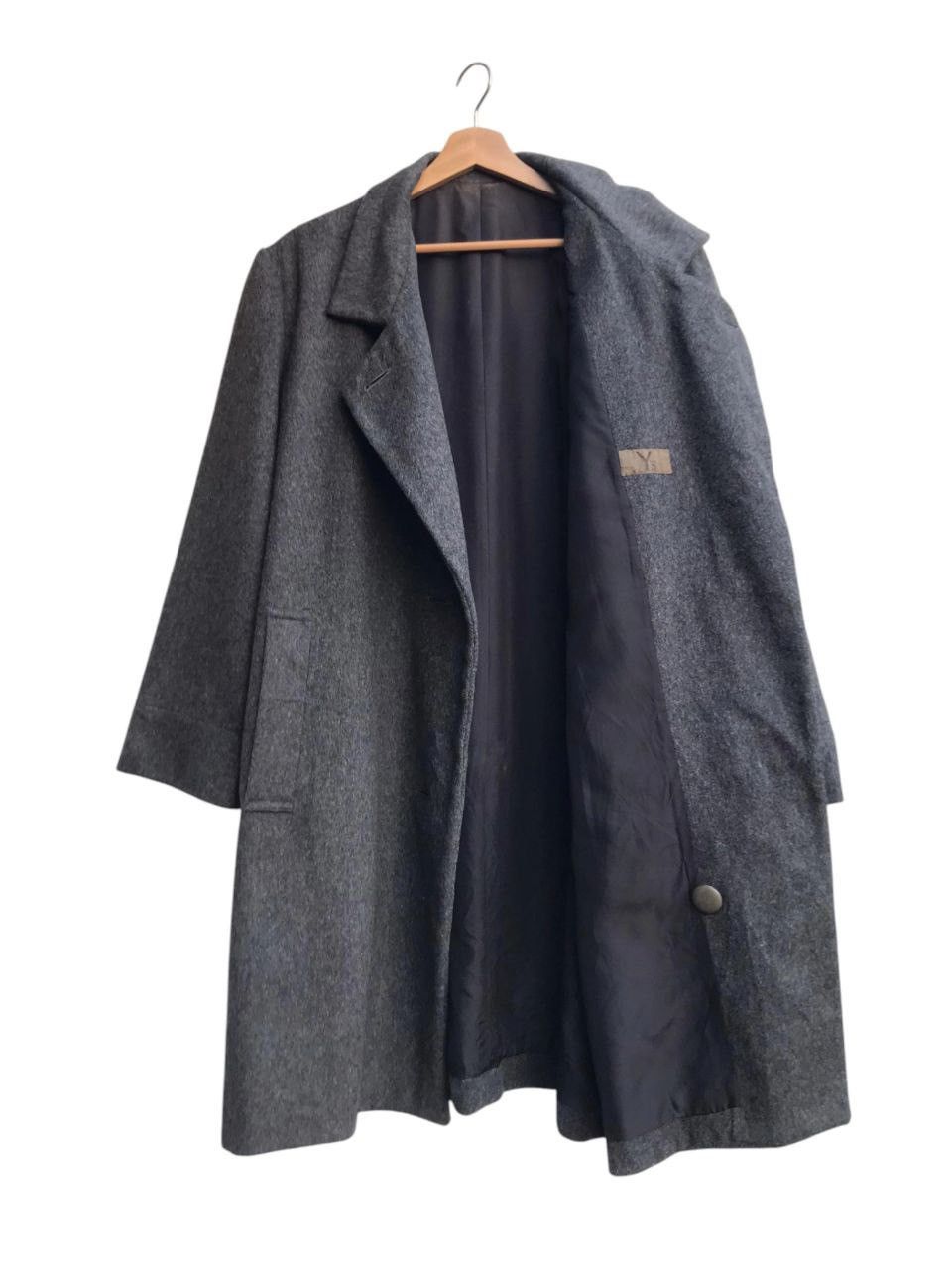 Yohji Yamamoto OG 70s Y’s Brown Tag Wool Chester Coat Size L / US 10 / IT 46 - 1 Thumbnail