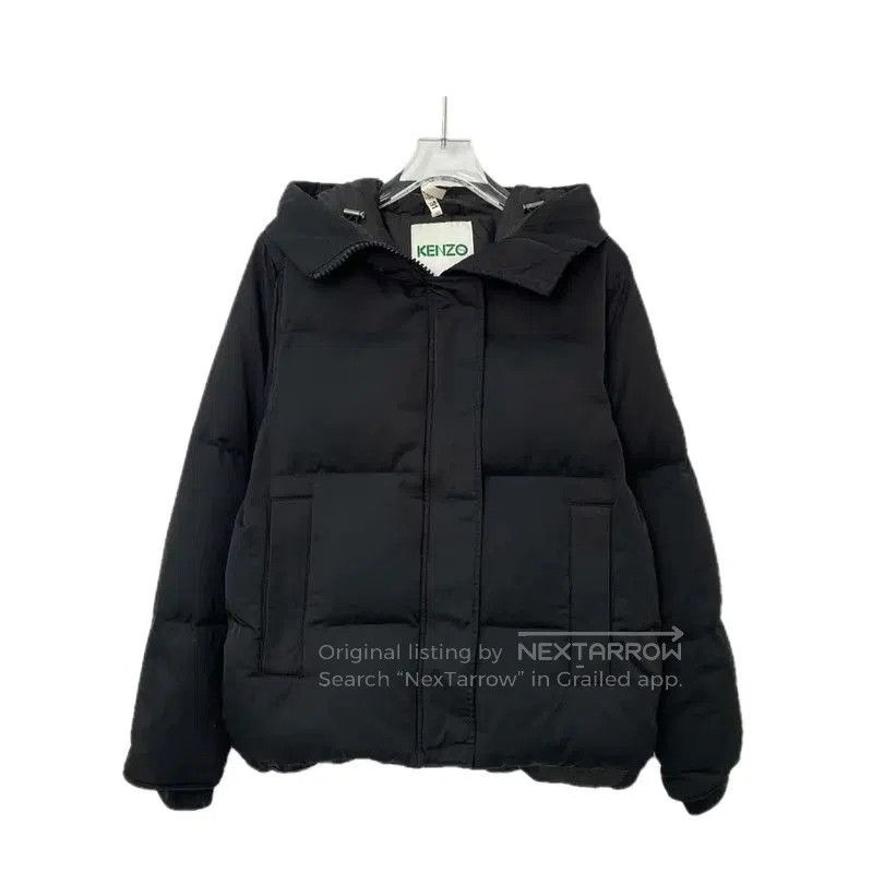 Kenzo Kenzo Black Cotton Women's Puffer Jacket . Size S / US 4 / IT 40 - 1 Thumbnail