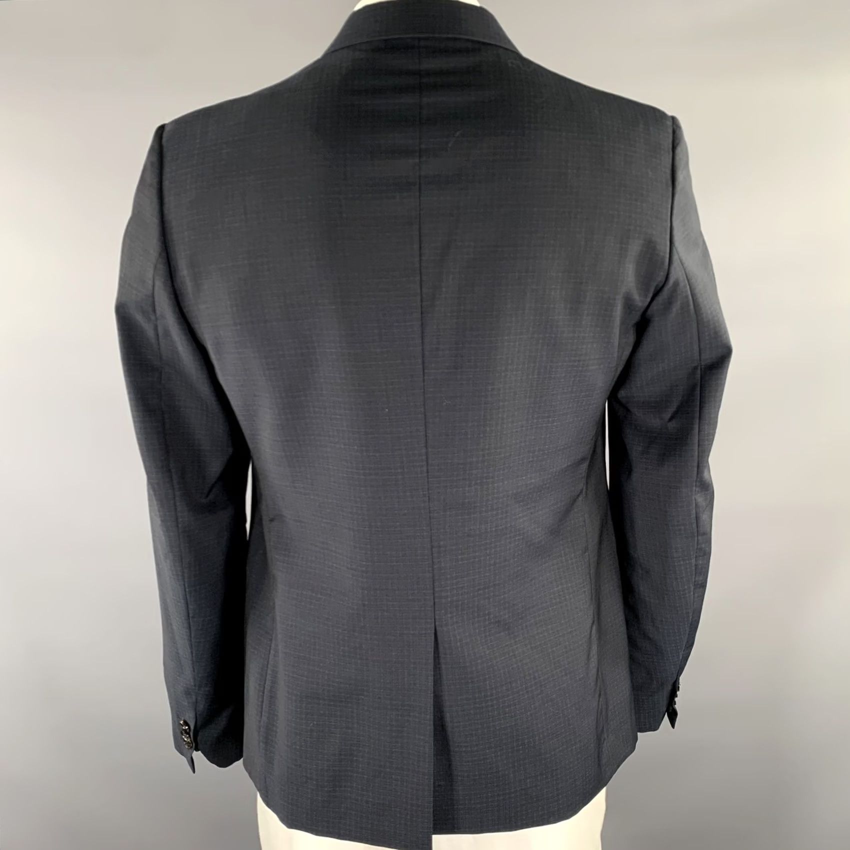 Maison Margiela MAISON MARGIELA Sport Coat Grey Plaid Wool 42 Notch Lapel Men's Regular Size 42 Size US XS / EU 42 / 0 - 4 Thumbnail