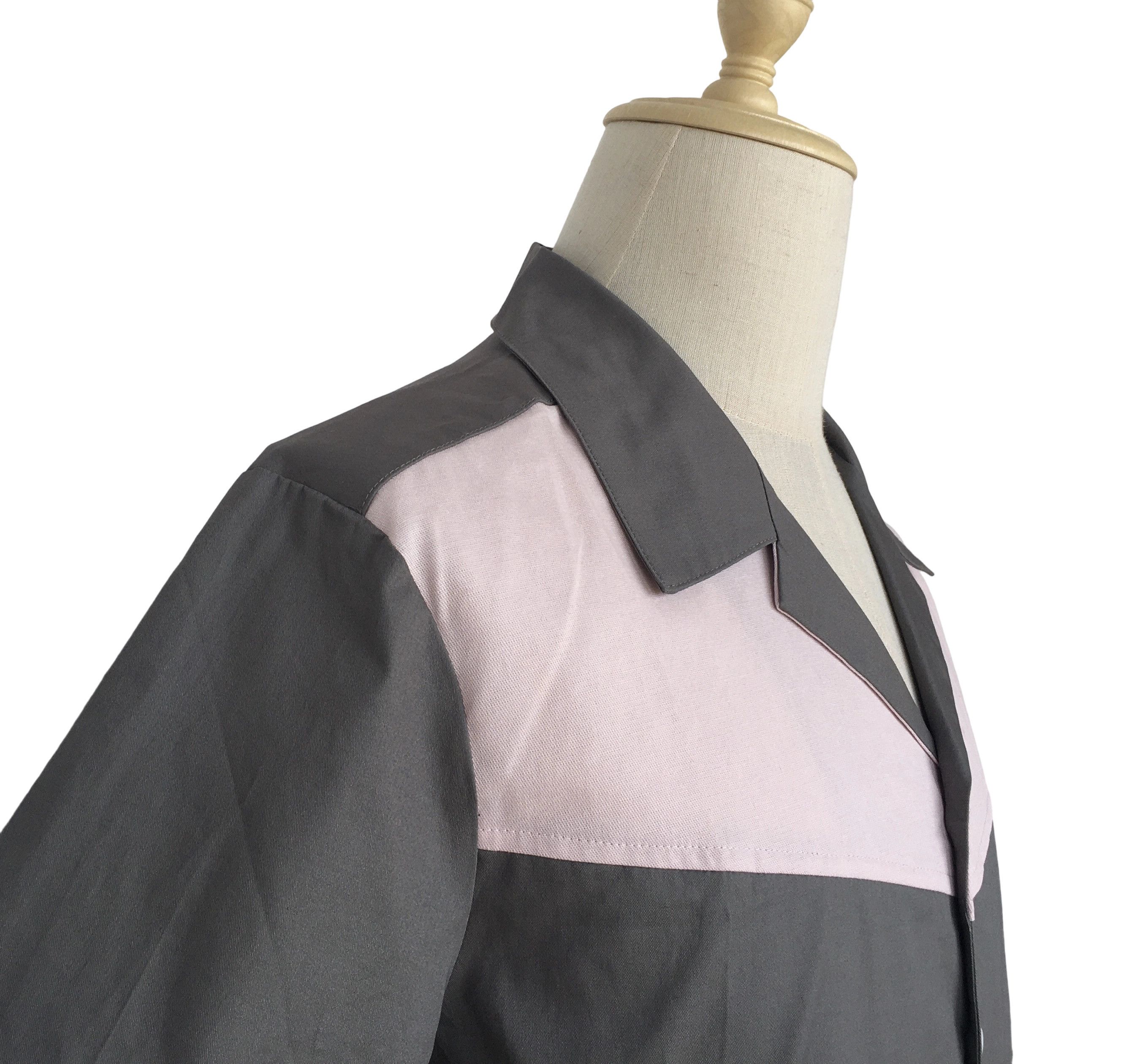 Other Gray&Pink Two-Tone Contrast Color Fashion Shirts For Men Size US M / EU 48-50 / 2 - 6 Thumbnail