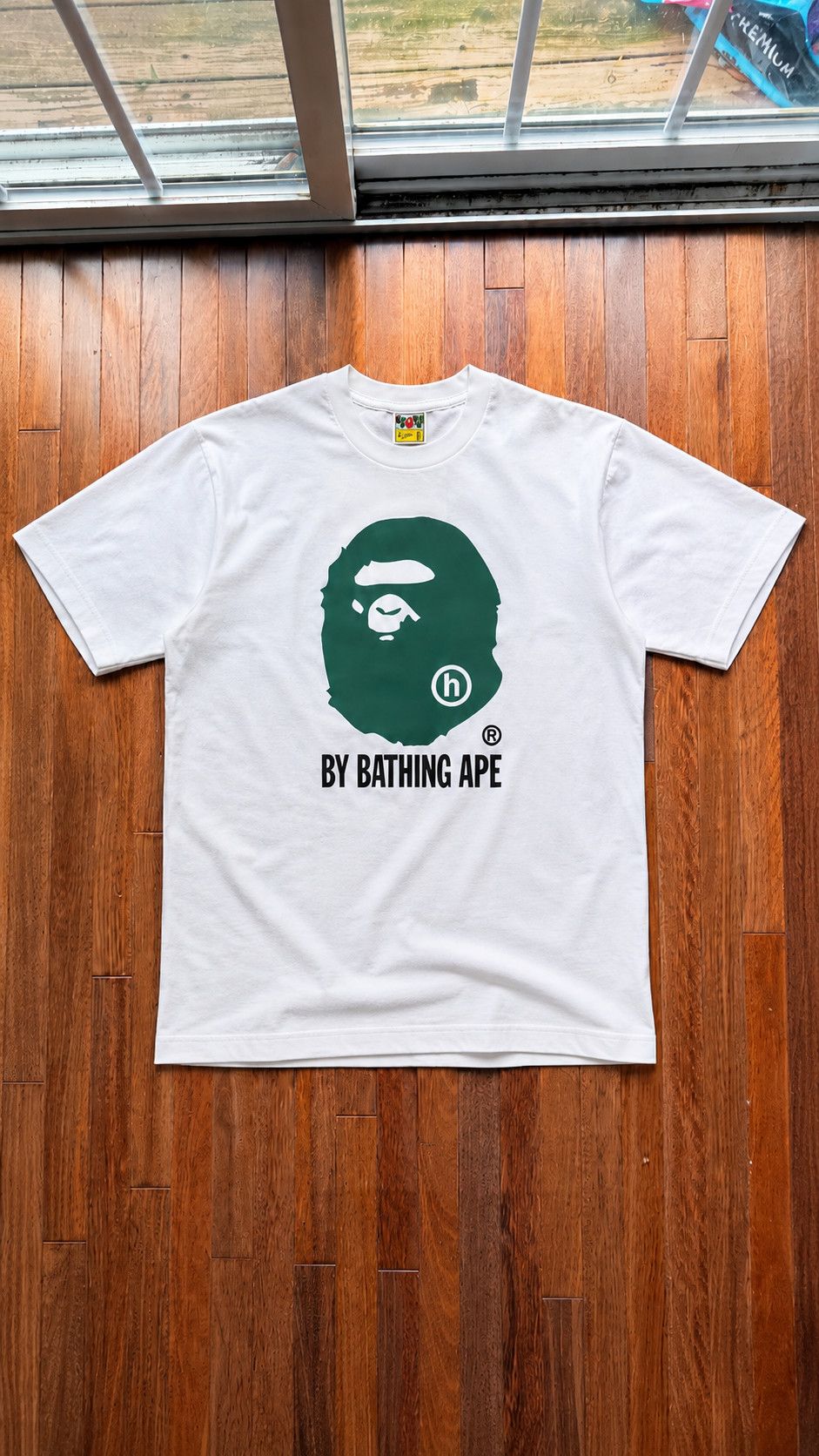 Bape BAPE X HIDDEN BATHING APE TEE - XL - WHITE Size US XL / EU 56 / 4 - 1 Thumbnail