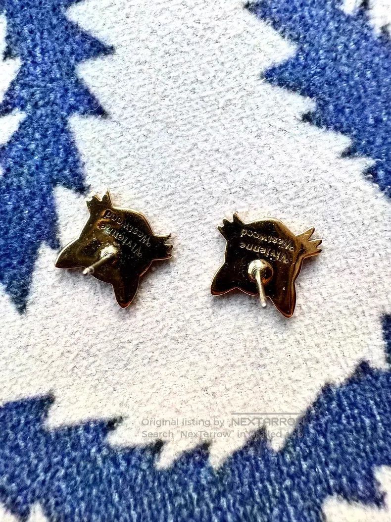 Vivienne Westwood Vivienne Westwood Vintage Black and Gold Little Cat Saturn Size ONE SIZE - 4 Thumbnail