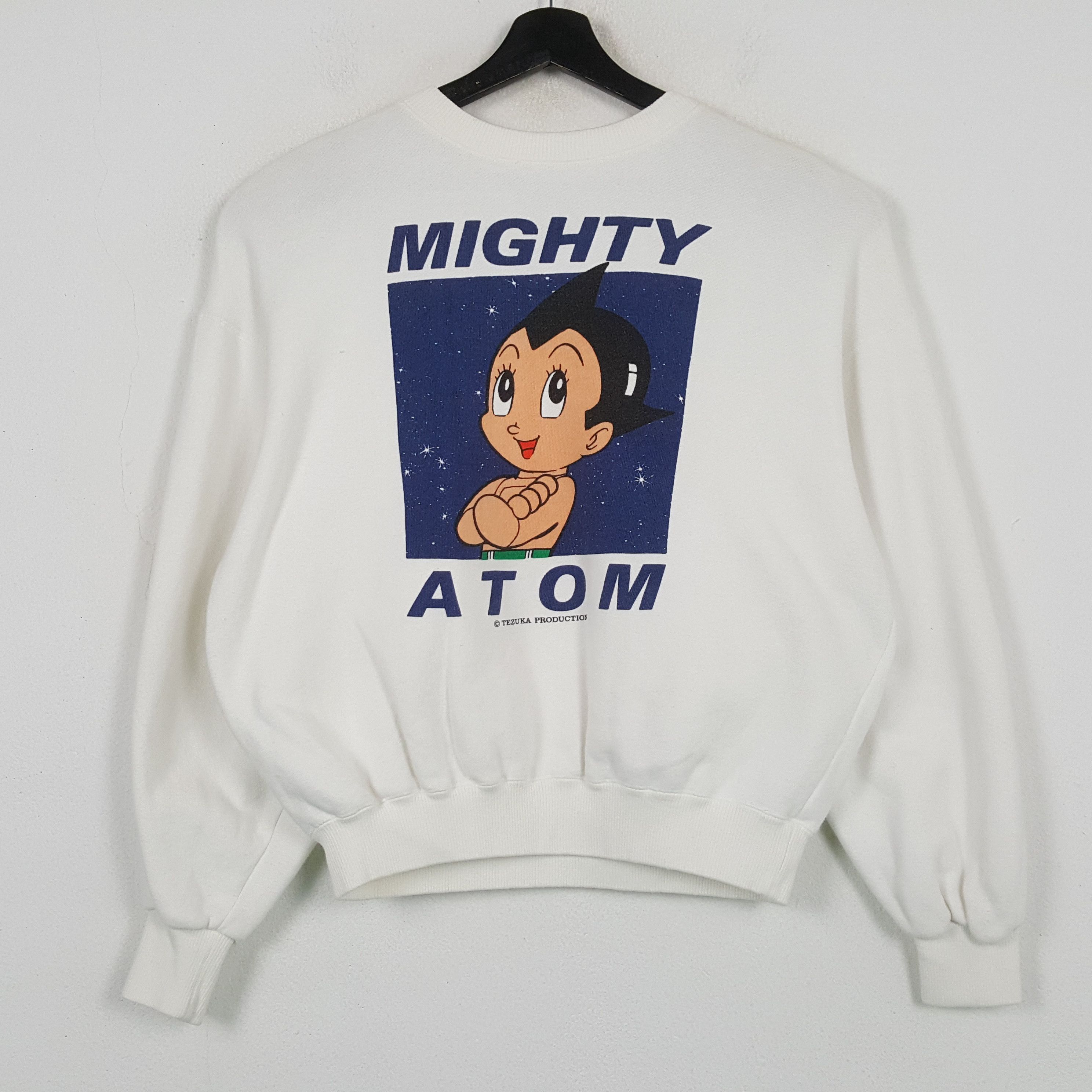 Anime Astro Boy MIGHTY ATOM Vintage Sweatshirt C293N6 Size US L / EU 52-54 / 3 - 1 Thumbnail