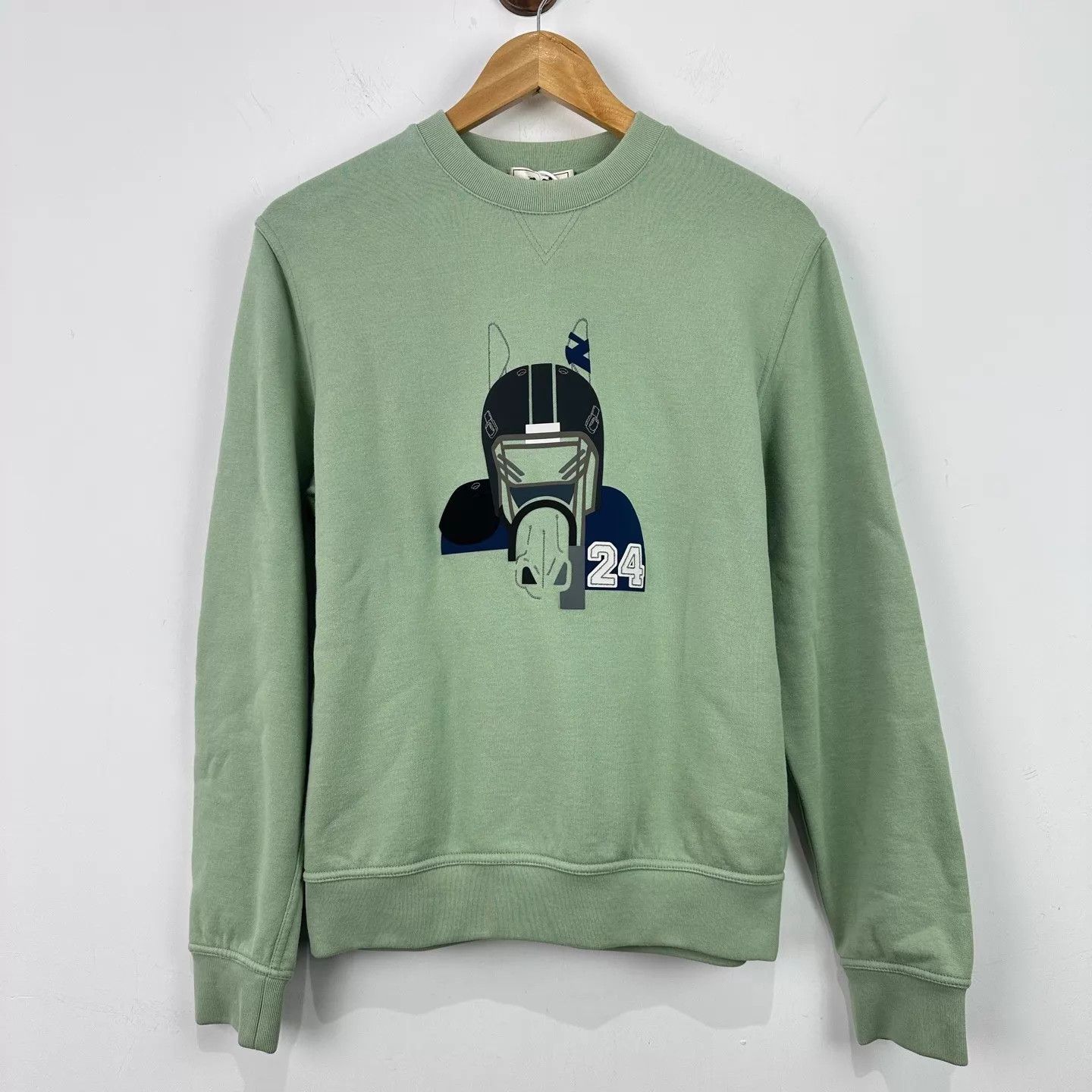 Hermes Hermes logo knit sweatshirt XS Size XS / US 0-2 / IT 36-38 - 1 Thumbnail