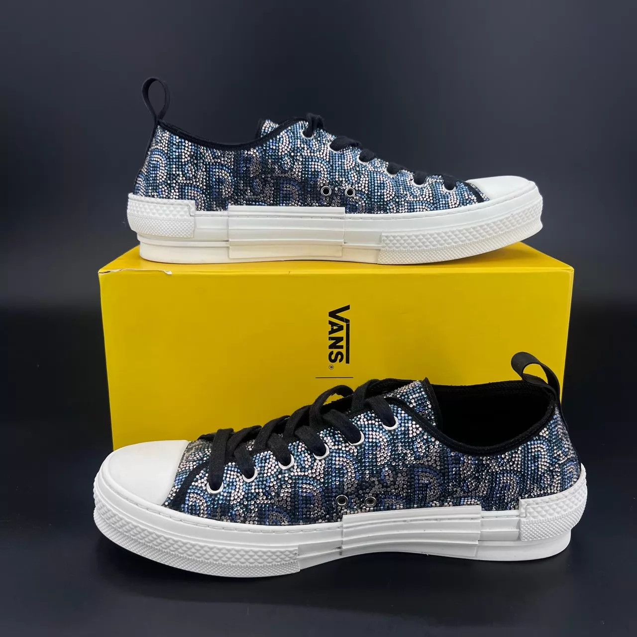 Dior Dior B23 Limited Crystal Embellished 43 Mint Size US 10 / EU 43 - 2 Thumbnail