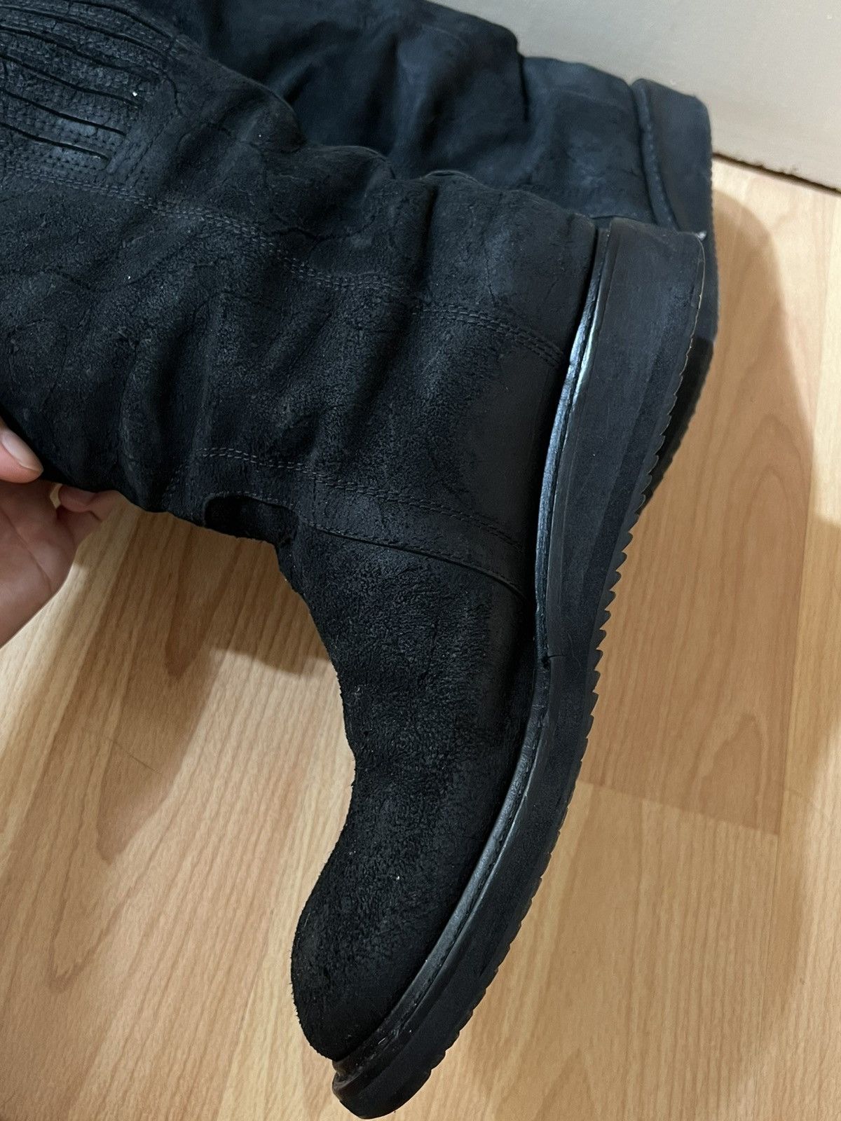 Rick Owens Rick owens thigh high creeper boot Size US 8 / EU 41 - 11 Thumbnail