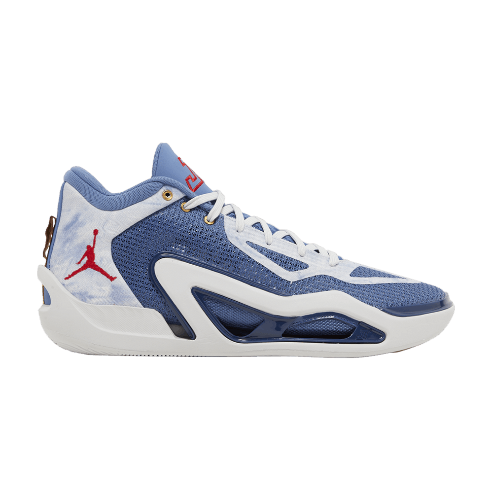 image of Jordan Brand Tatum 1 Denim Shoes in Blue, Men's (Size 13)