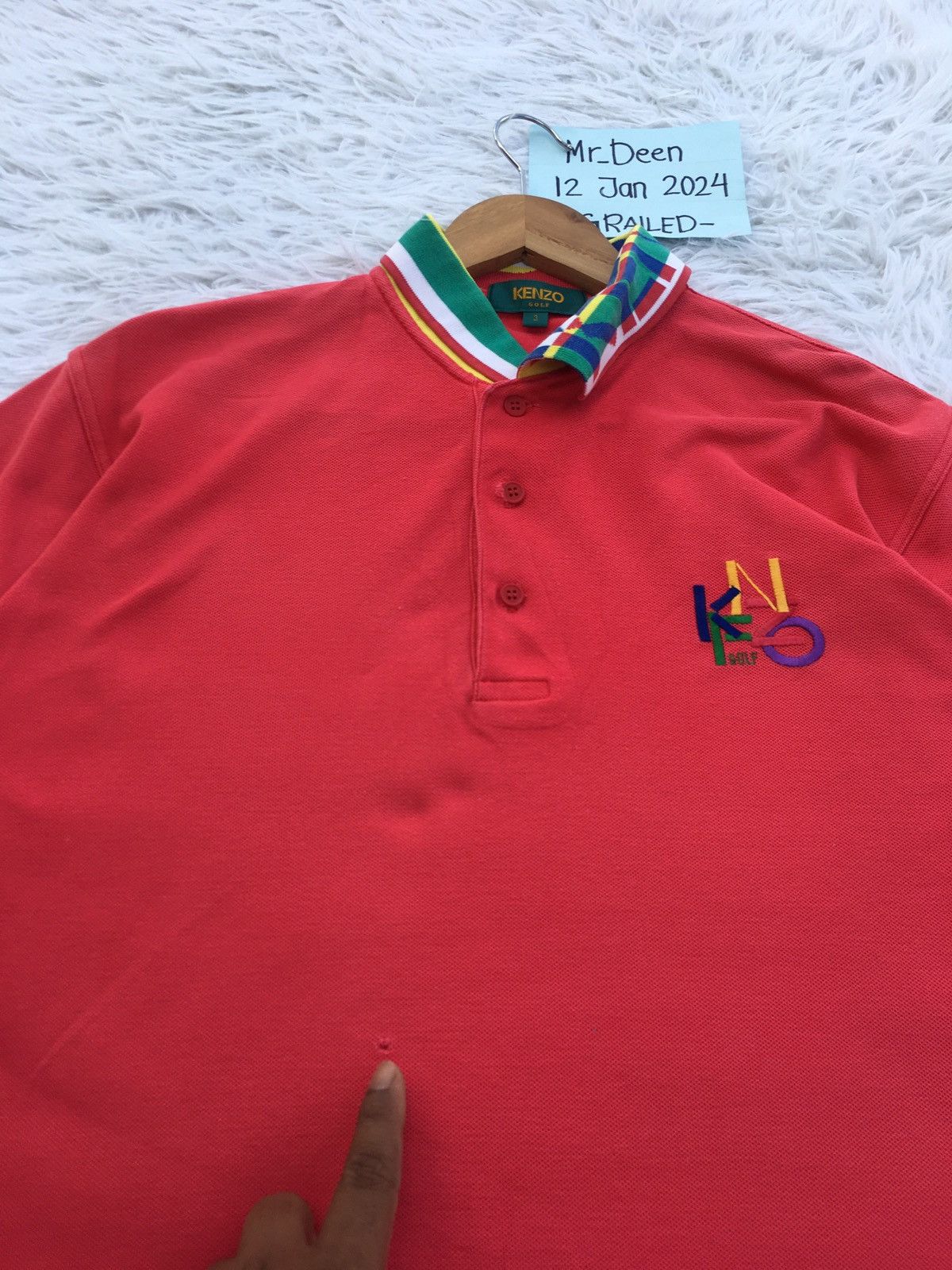 Kenzo Rare Vintage KENZO Golf Polo Tshirt Size US L / EU 52-54 / 3 - 10 Thumbnail